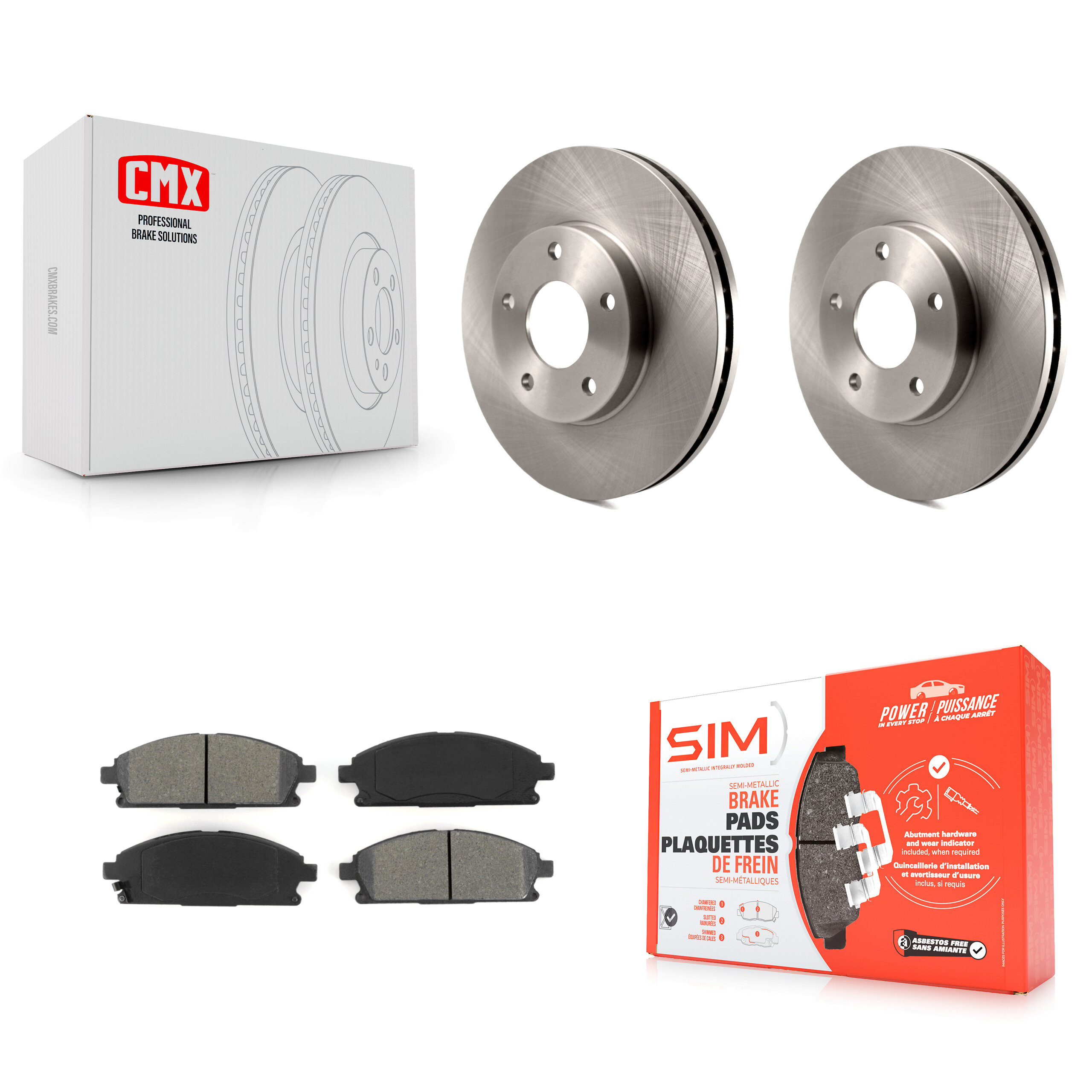 Transit Auto - K8S-100474 - Front Disc Brake Kits