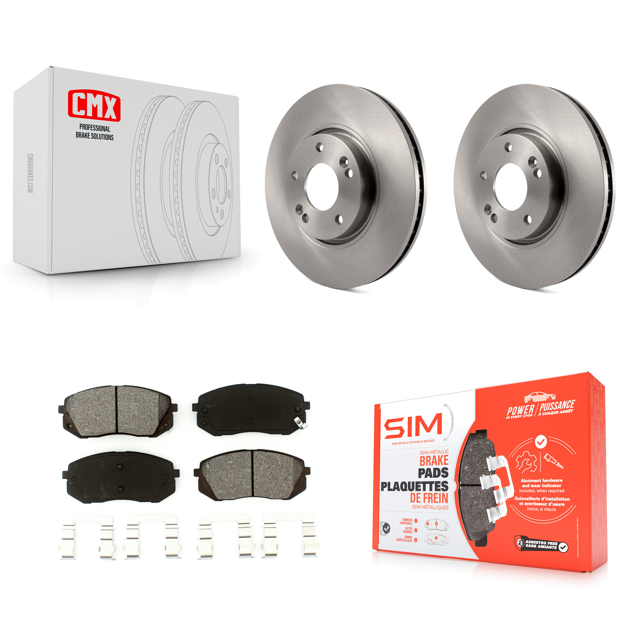 Transit Auto - K8S-100485 - Front Disc Brake Kits