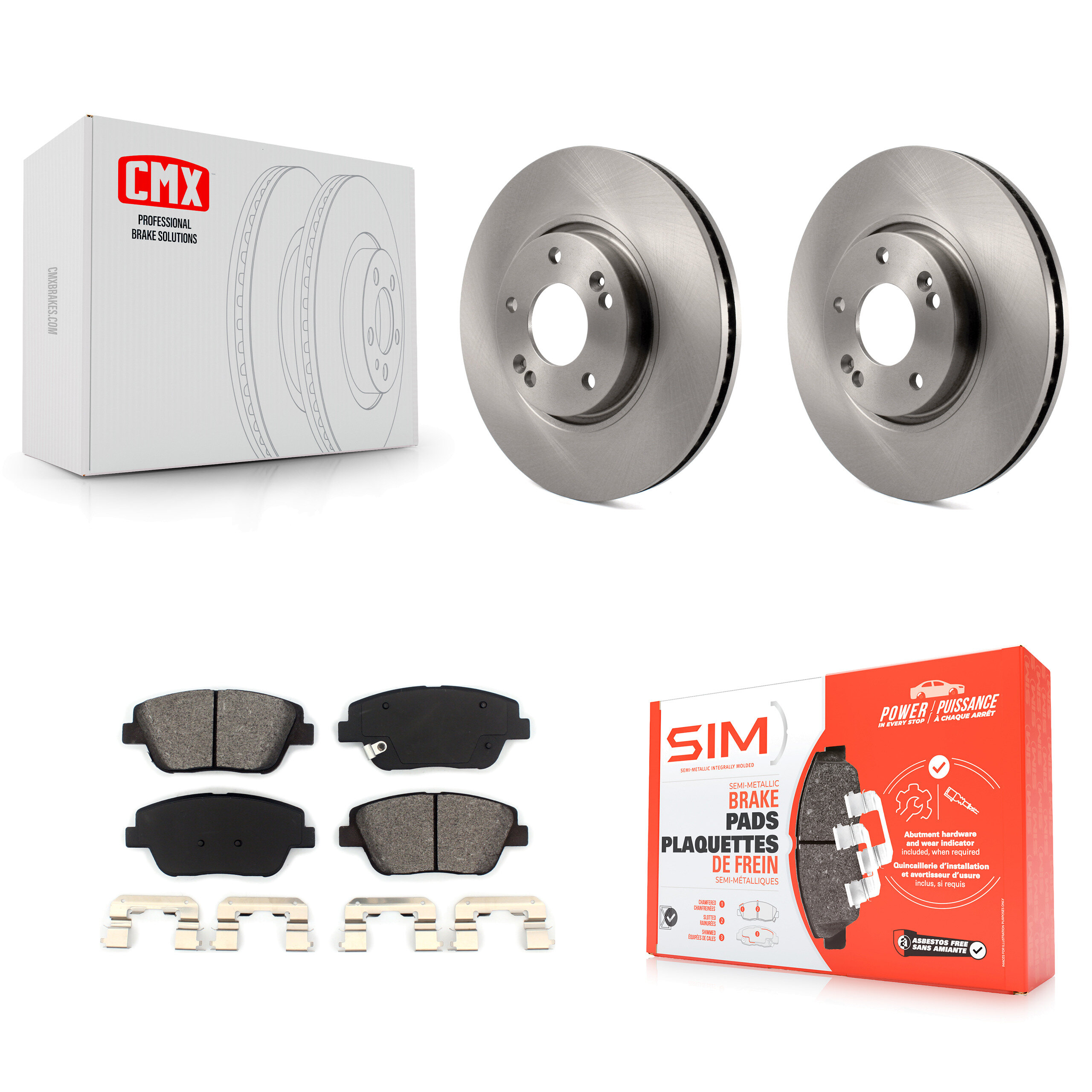 Transit Auto - K8S-100489 - Front Disc Brake Kits