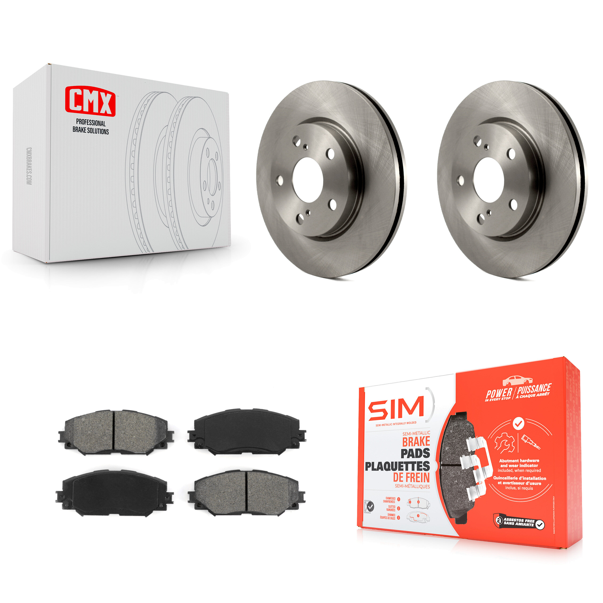 Transit Auto - K8S-100502 - Front Disc Brake Kits