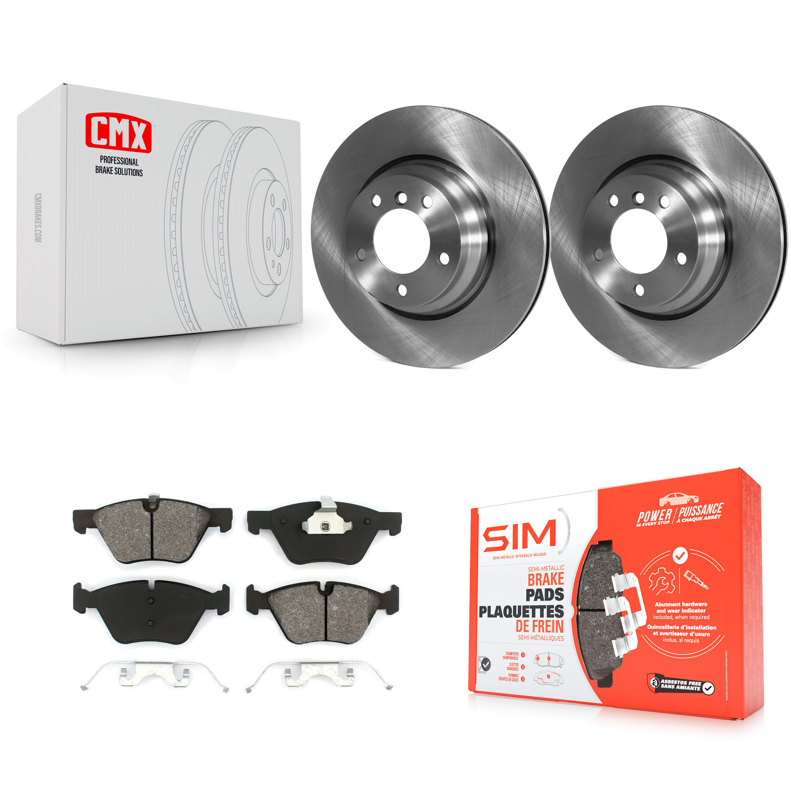 Transit Auto - K8S-100505 - Front Disc Brake Kits