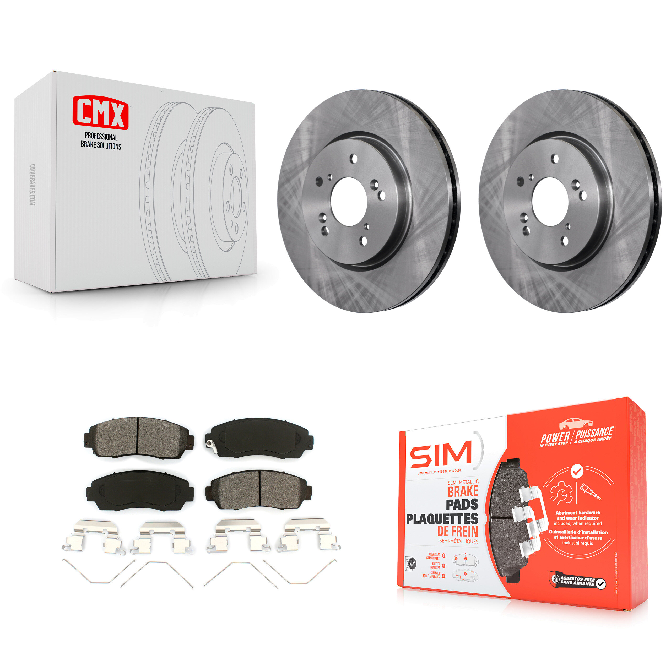 Transit Auto - K8S-100512 - Front Disc Brake Kits