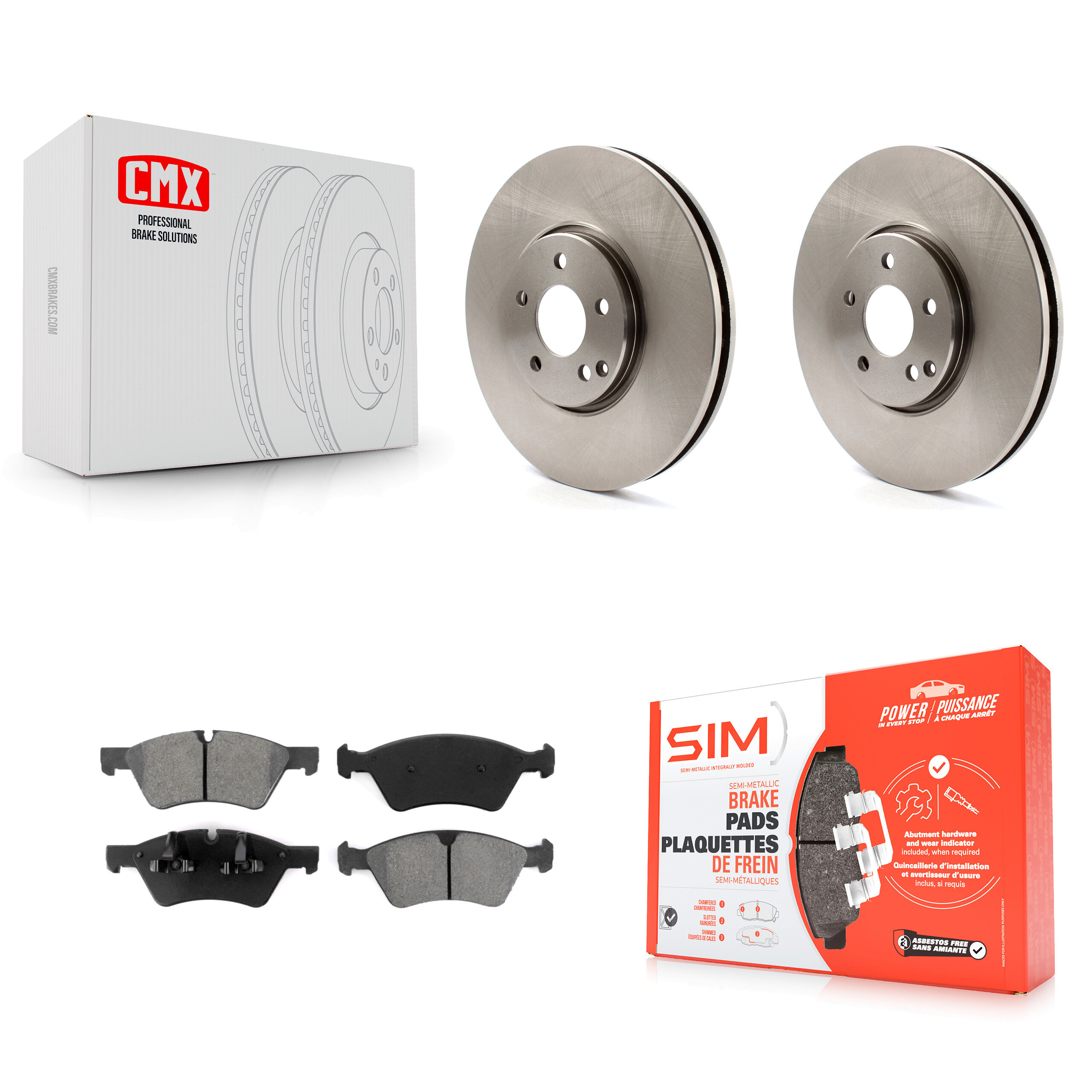 Transit Auto - K8S-100513 - Front Disc Brake Kits