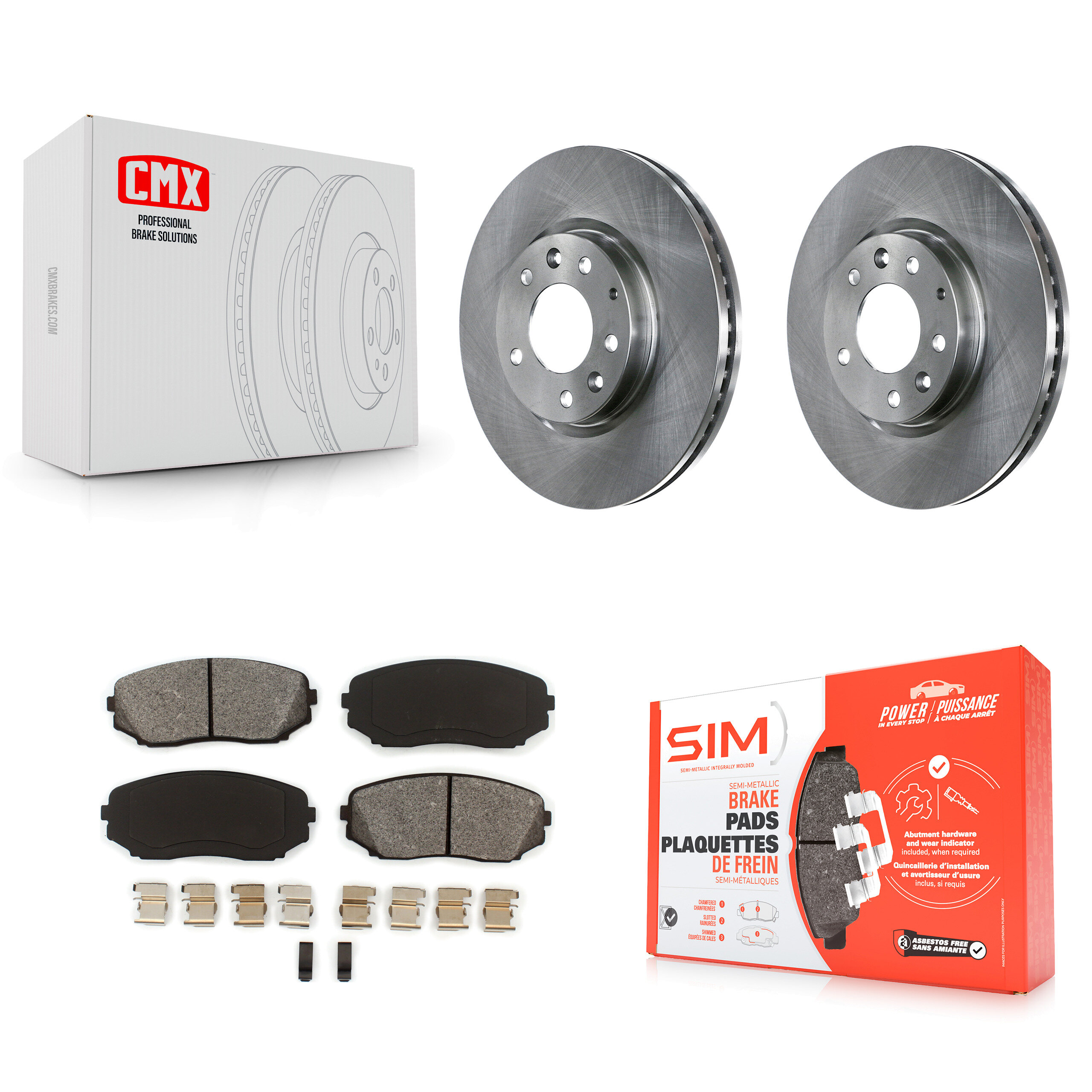 Transit Auto - K8S-100517 - Front Disc Brake Kits