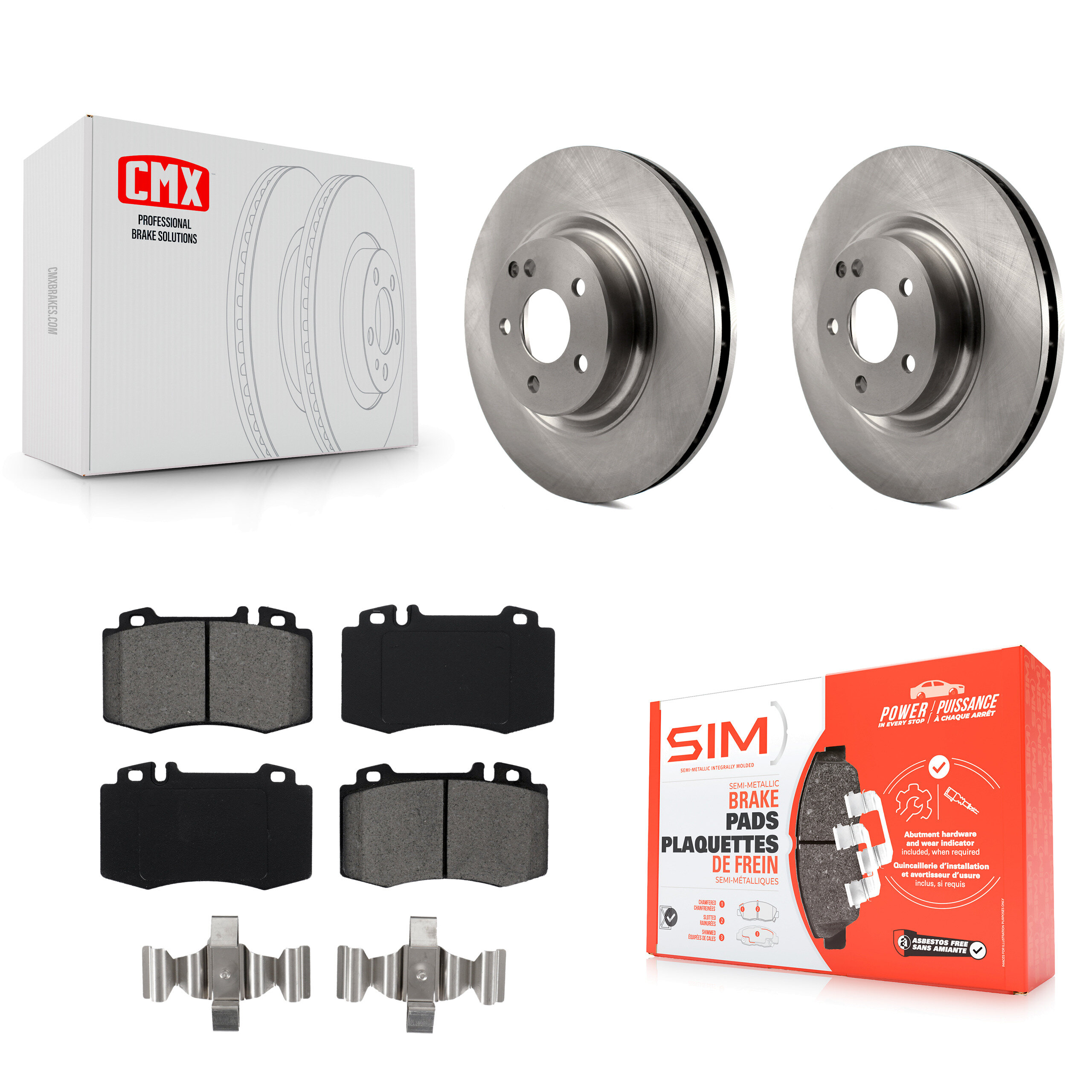 Transit Auto - K8S-100521 - Front Disc Brake Kits