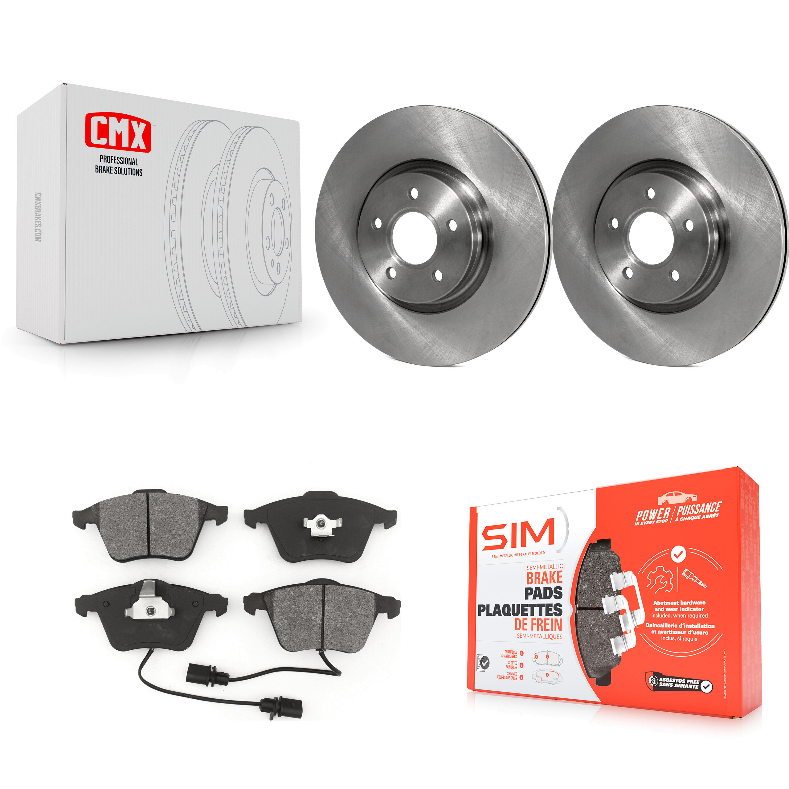 Transit Auto - K8S-100524 - Front Disc Brake Kits