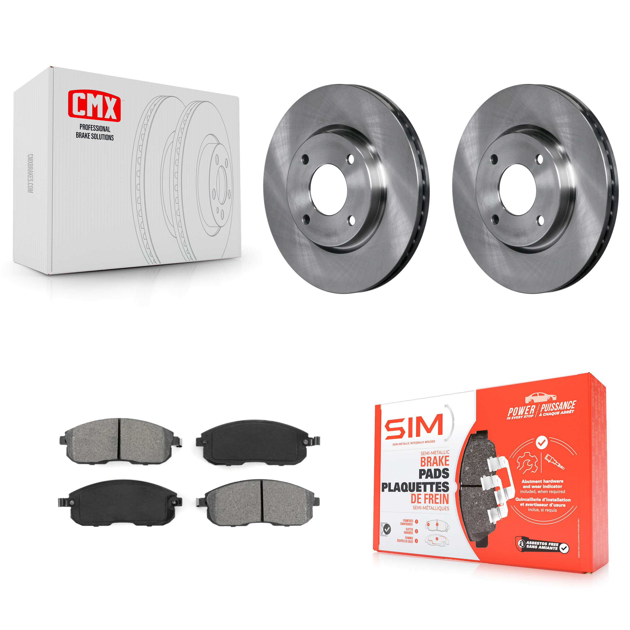 Transit Auto - K8S-100526 - Front Disc Brake Kits