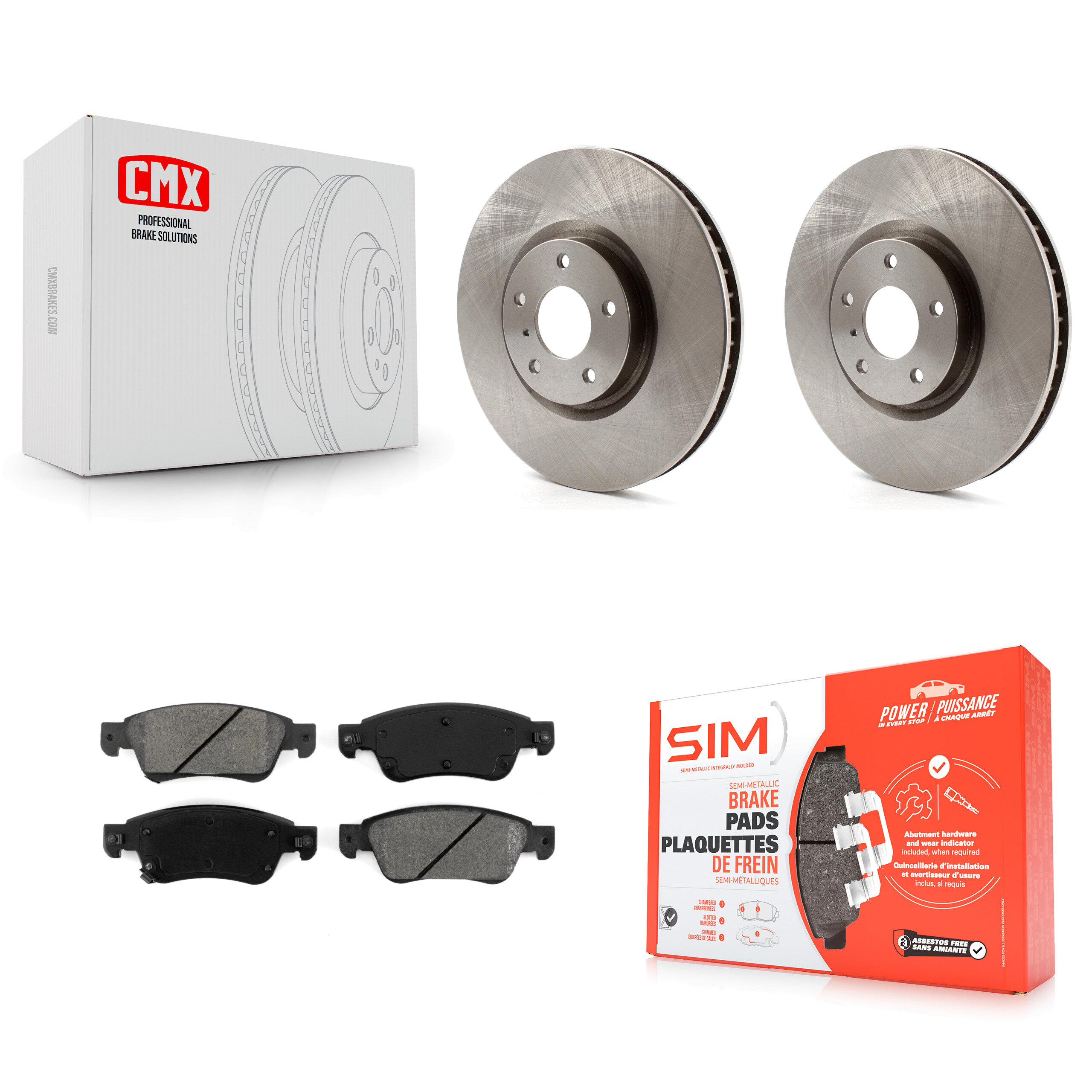 Transit Auto - K8S-100532 - Front Disc Brake Kits