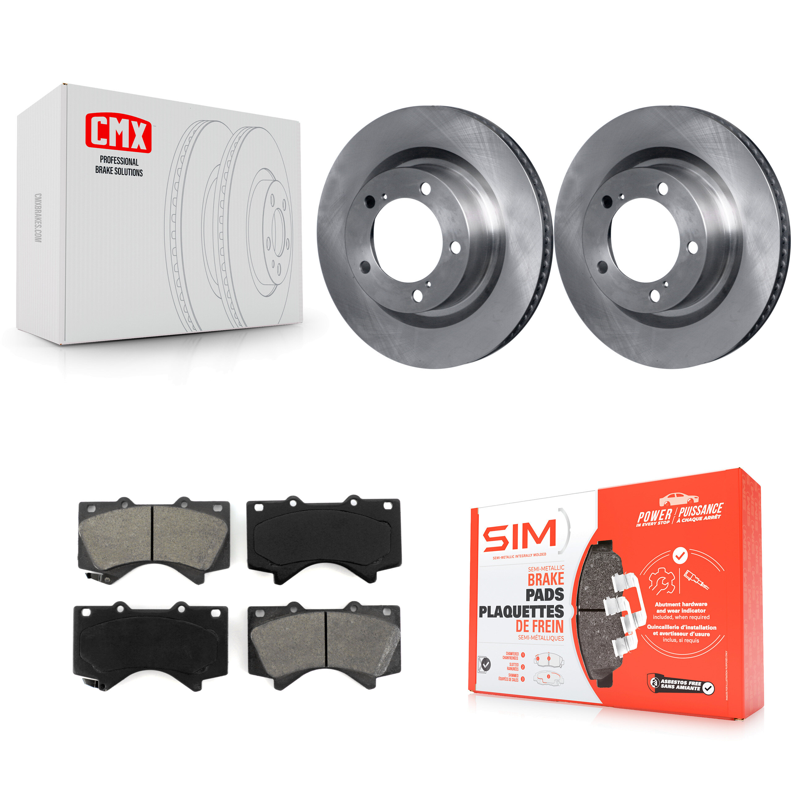 Transit Auto - K8S-100536 - Front Disc Brake Kits