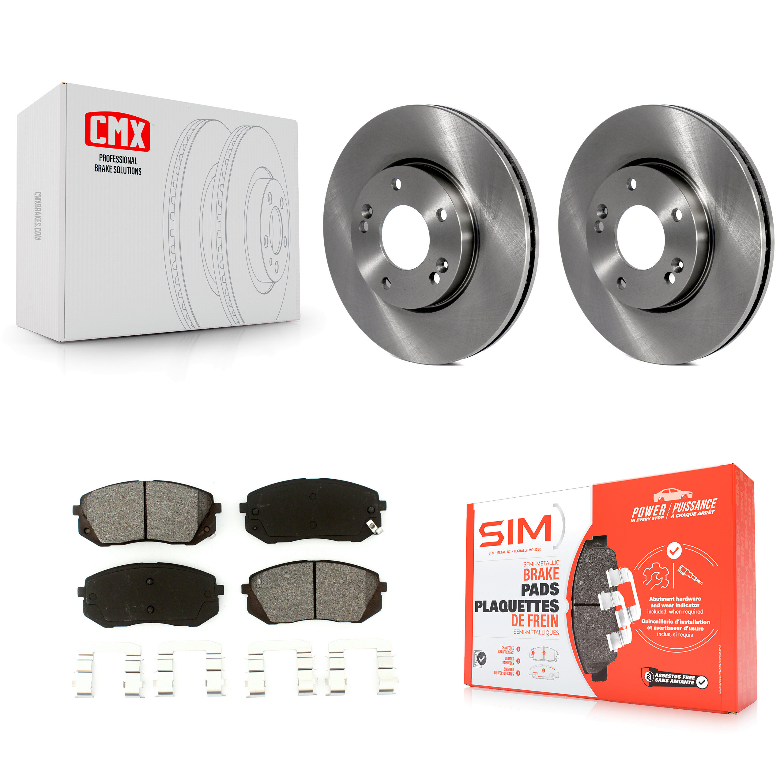 Transit Auto - K8S-100540 - Front Disc Brake Kits