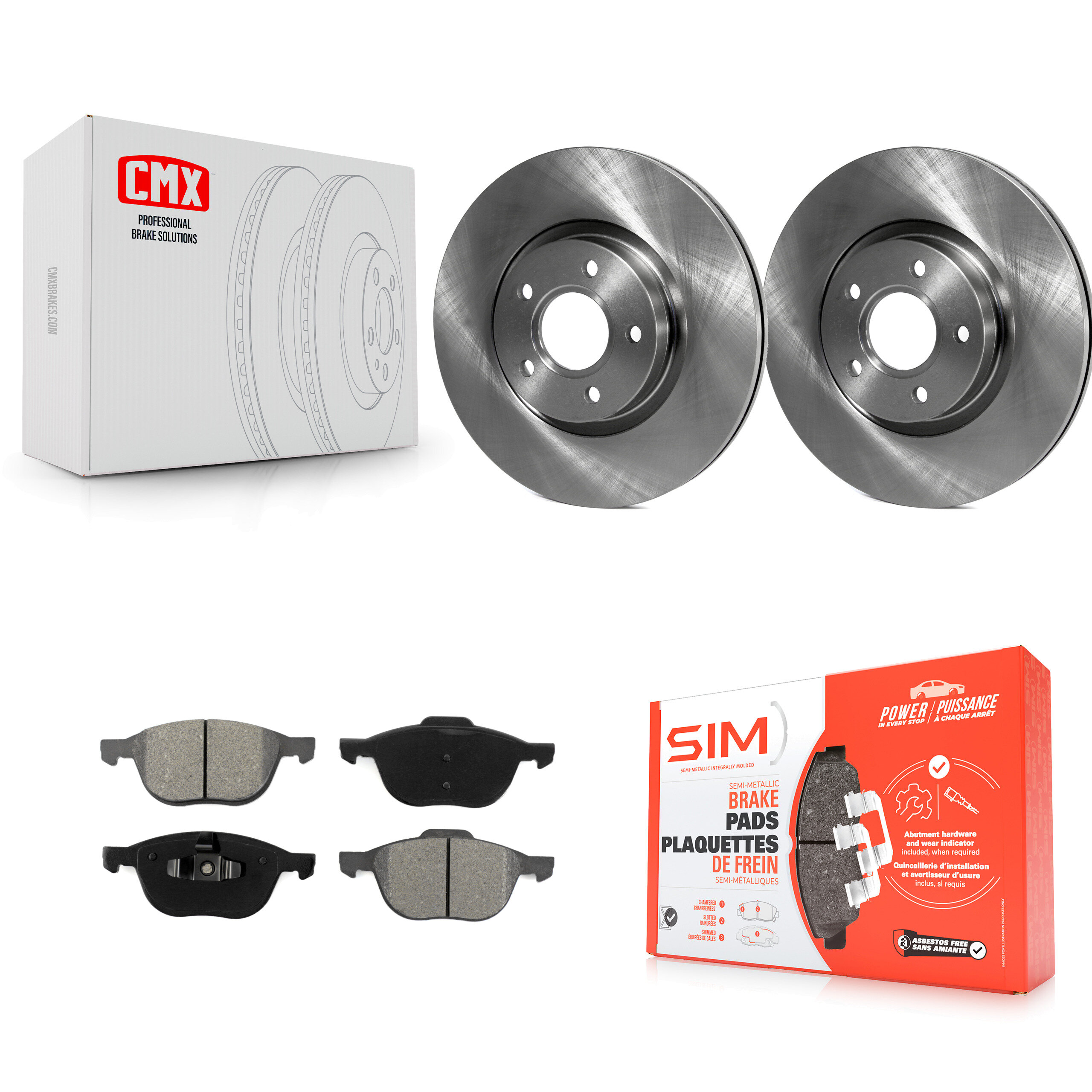 Transit Auto - K8S-100542 - Front Disc Brake Kits