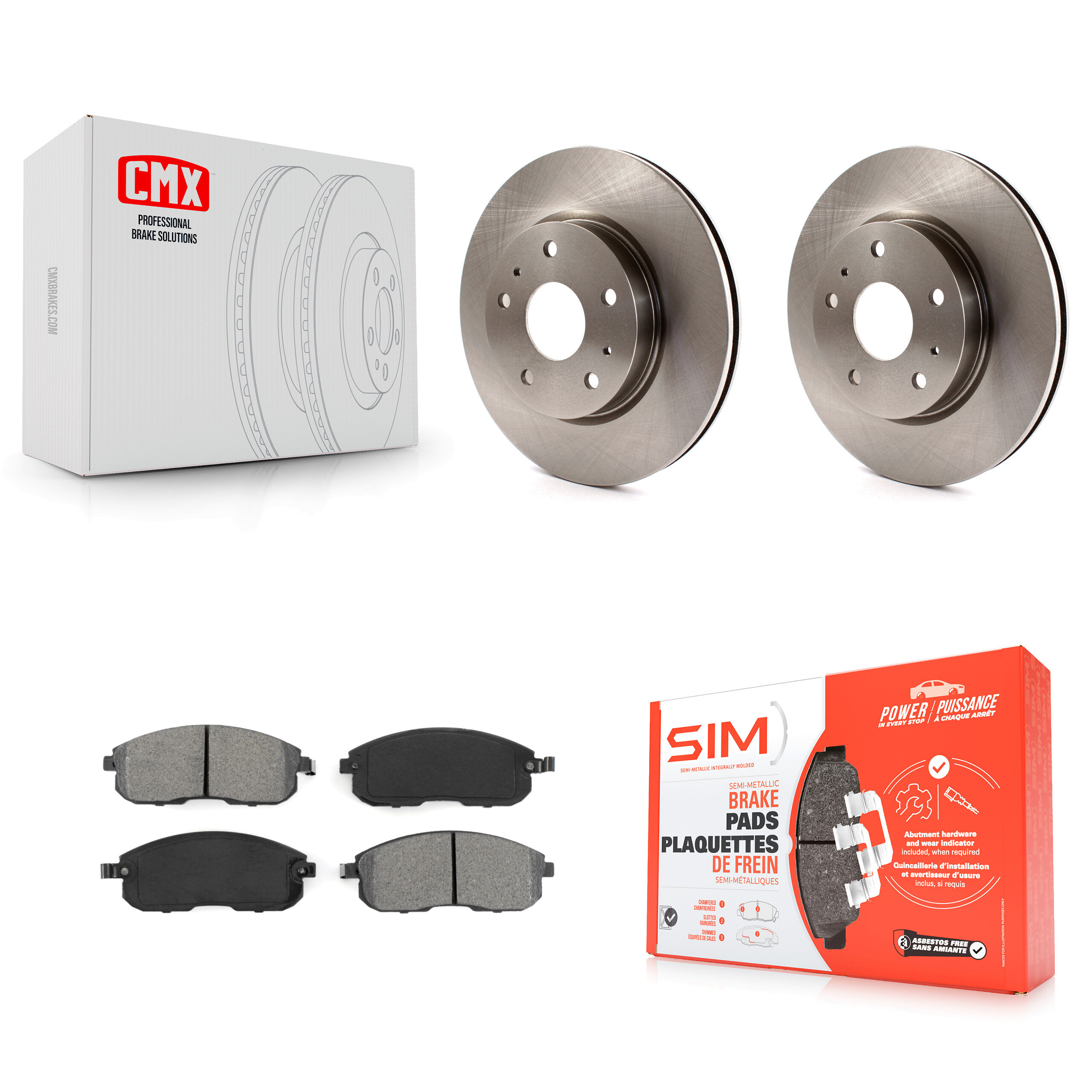 Transit Auto - K8S-100545 - Front Disc Brake Kits