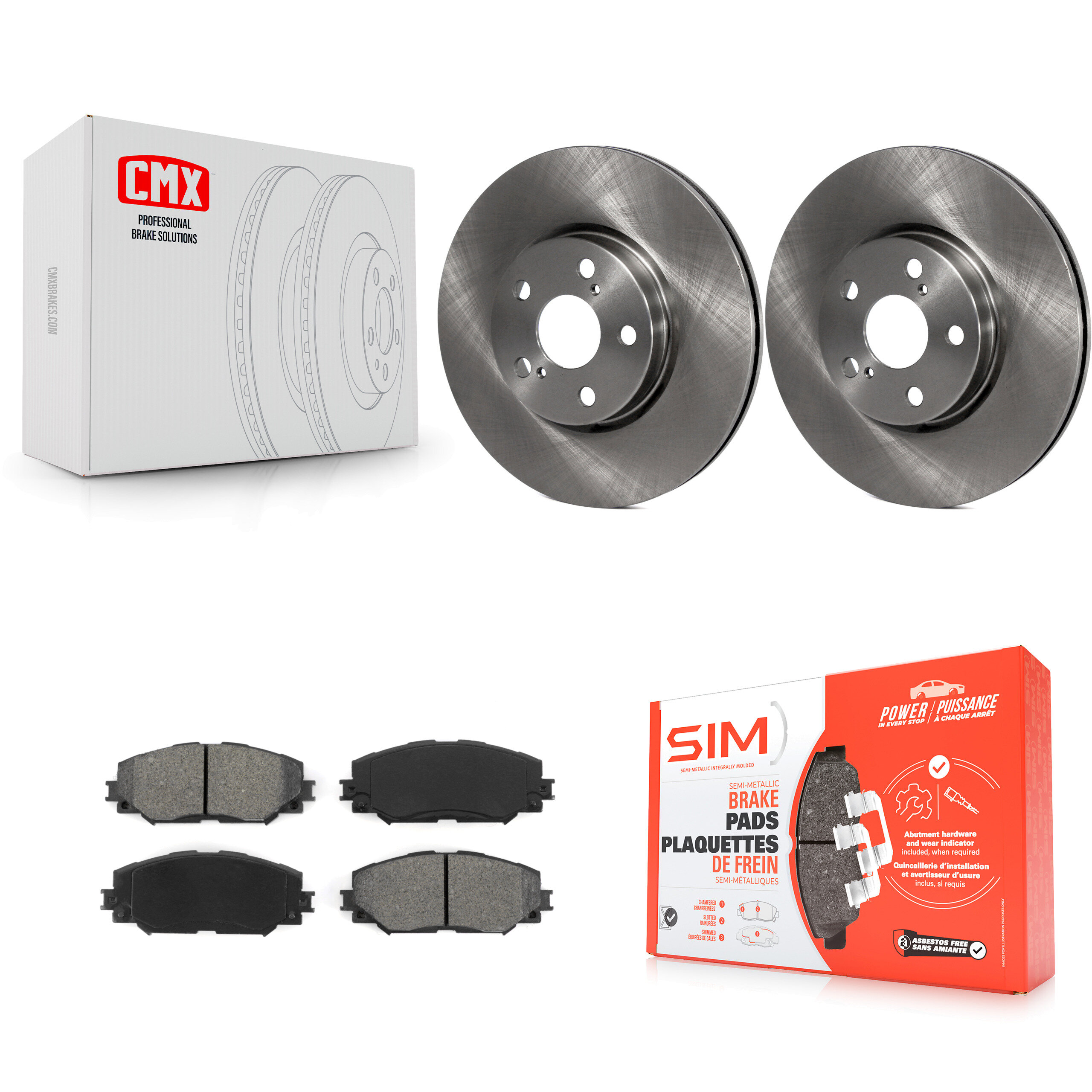 Transit Auto - K8S-100547 - Front Disc Brake Kits
