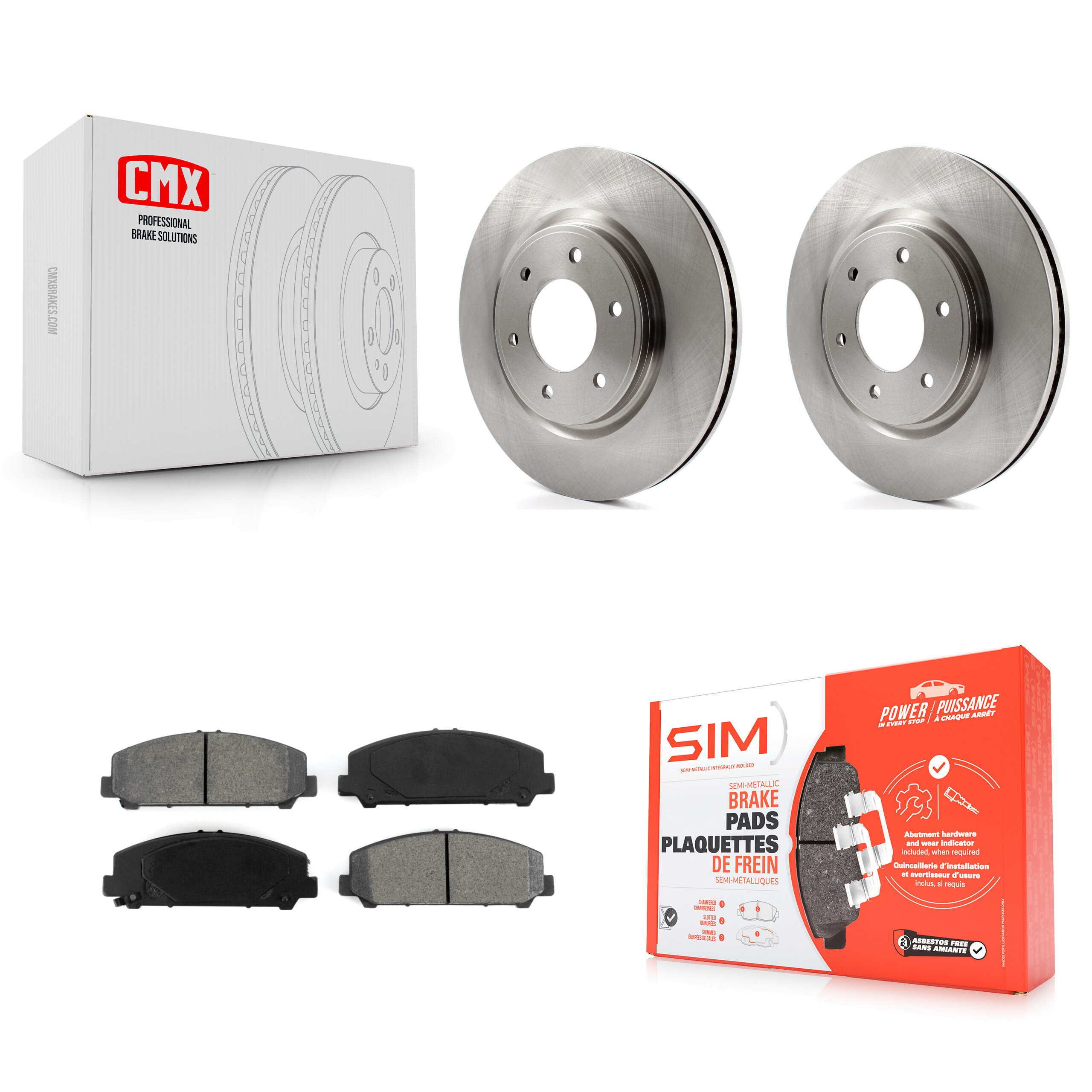 Transit Auto - K8S-100548 - Front Disc Brake Kits