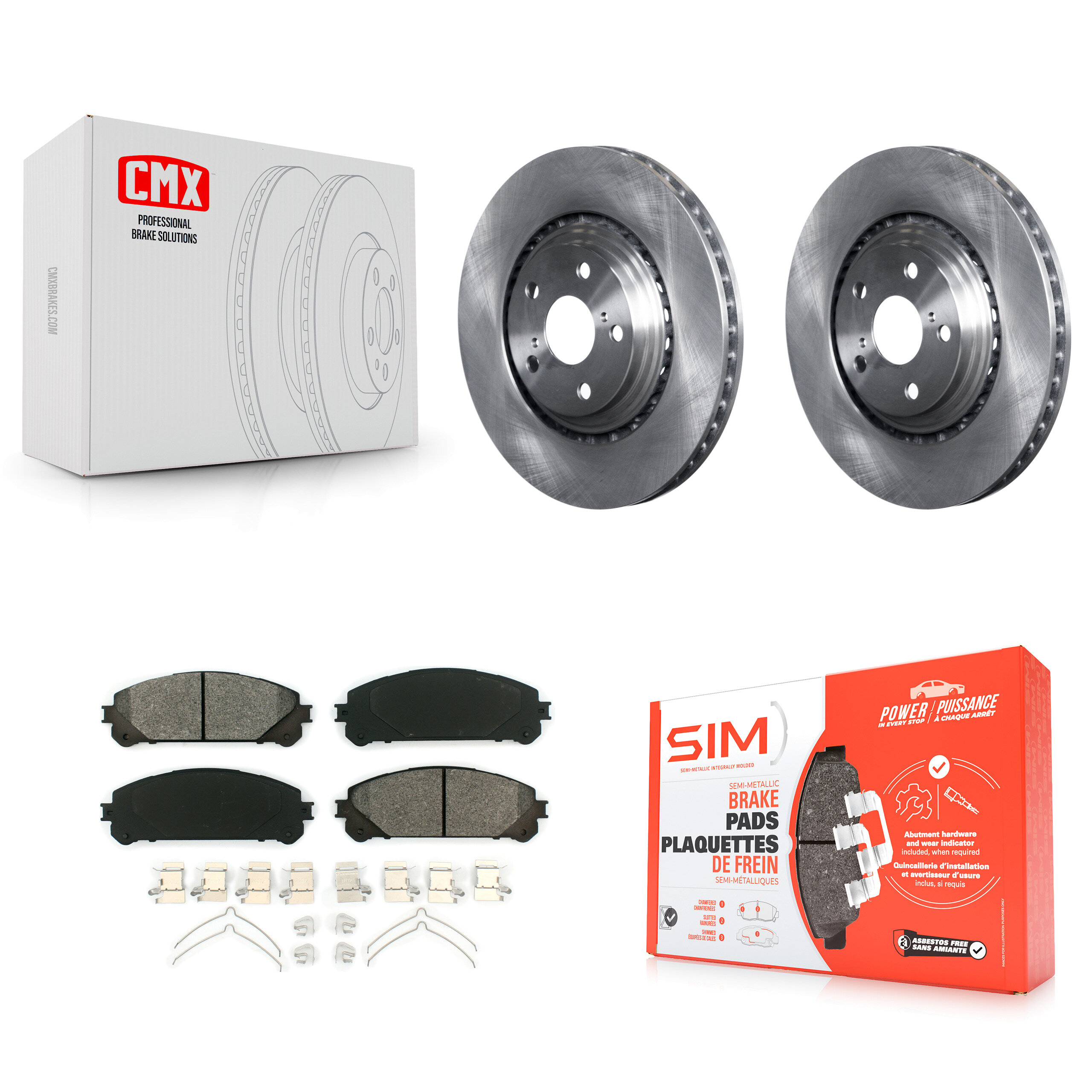 Transit Auto - K8S-100550 - Front Disc Brake Kits