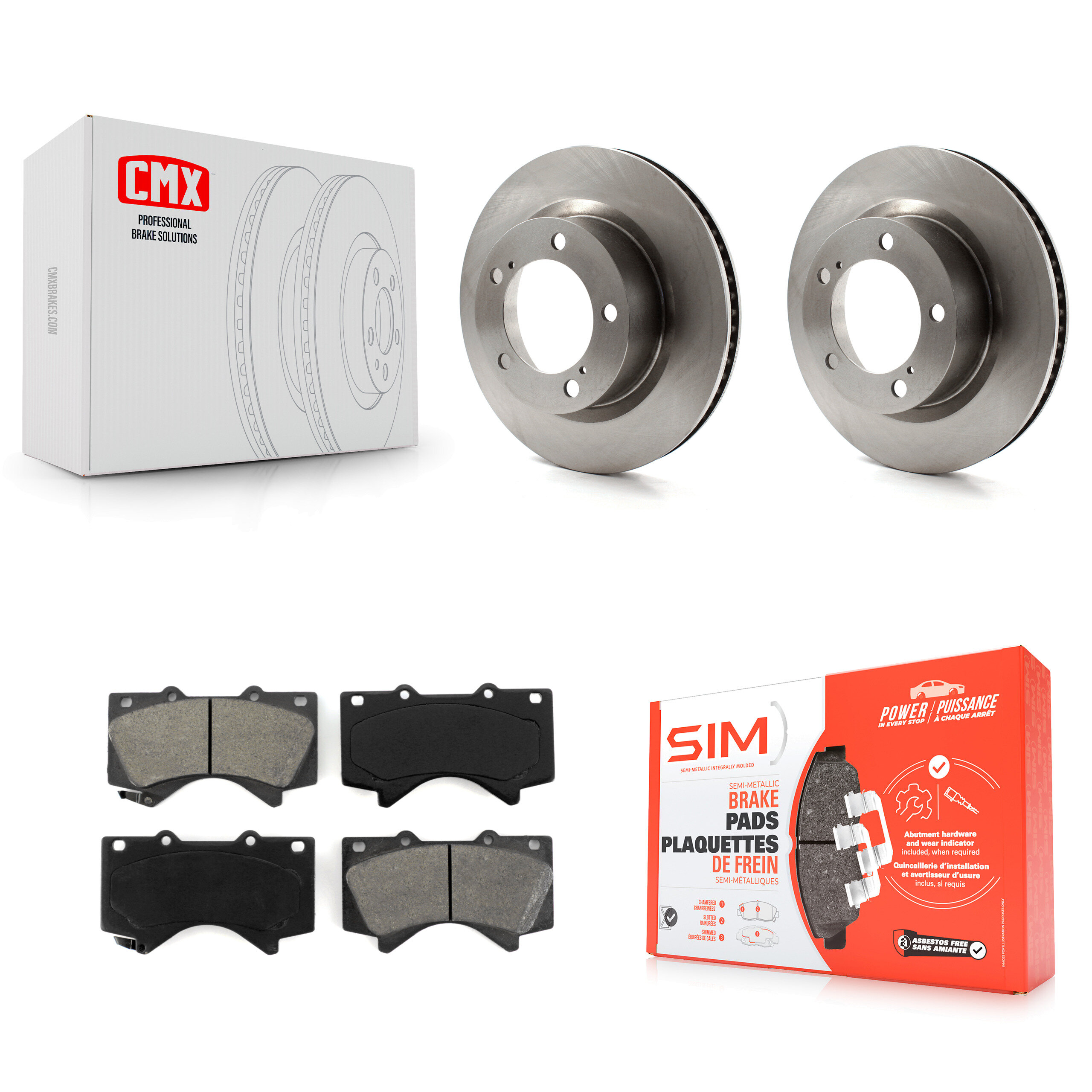 Transit Auto - K8S-100569 - Front Disc Brake Kits