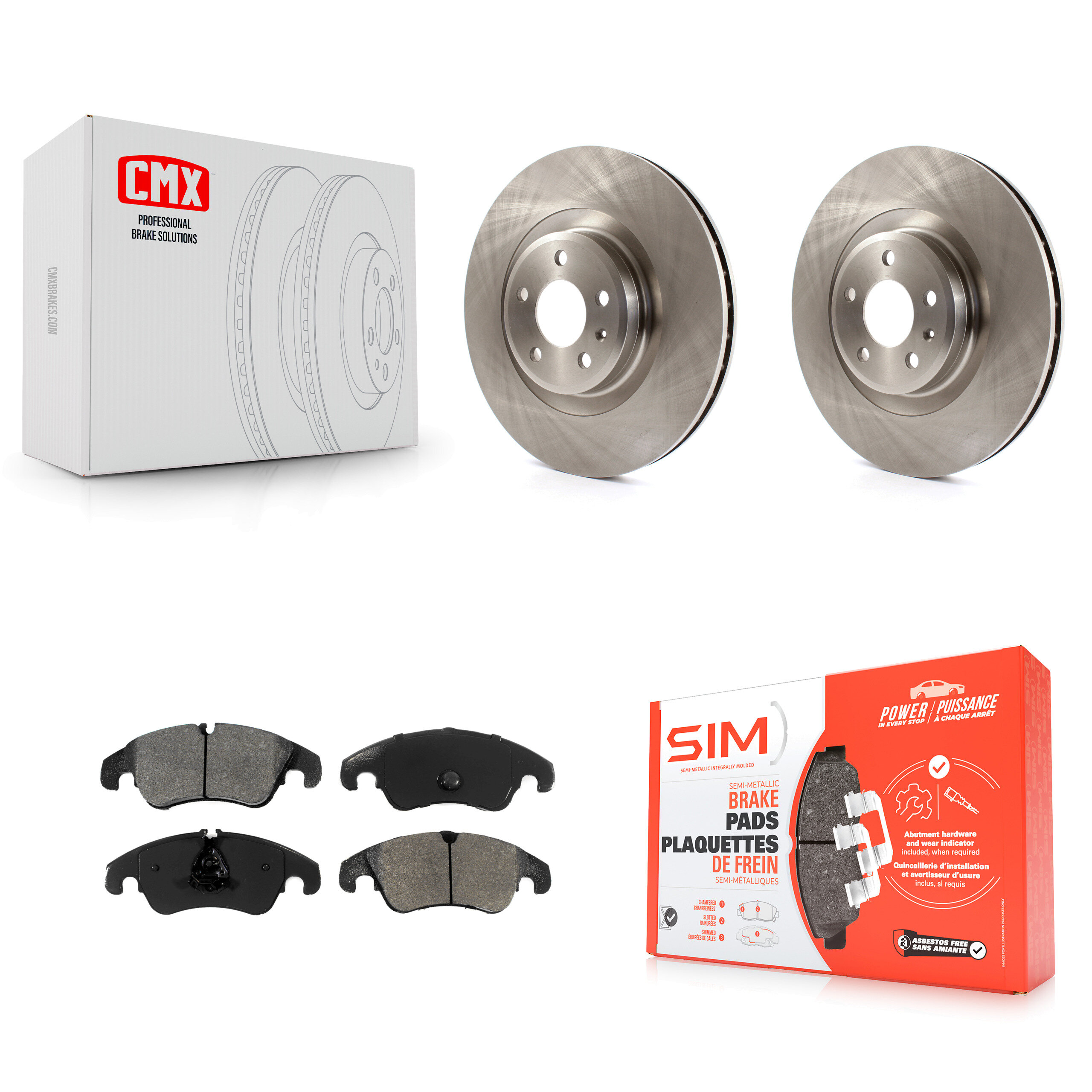 Transit Auto - K8S-100571 - Front Disc Brake Kits
