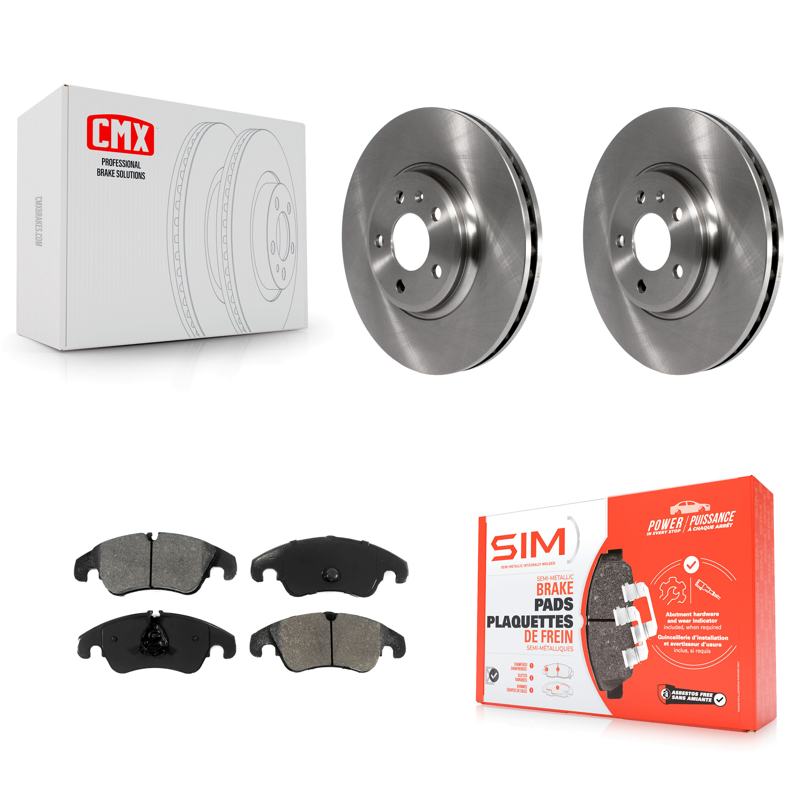 Transit Auto - K8S-100572 - Front Disc Brake Kits