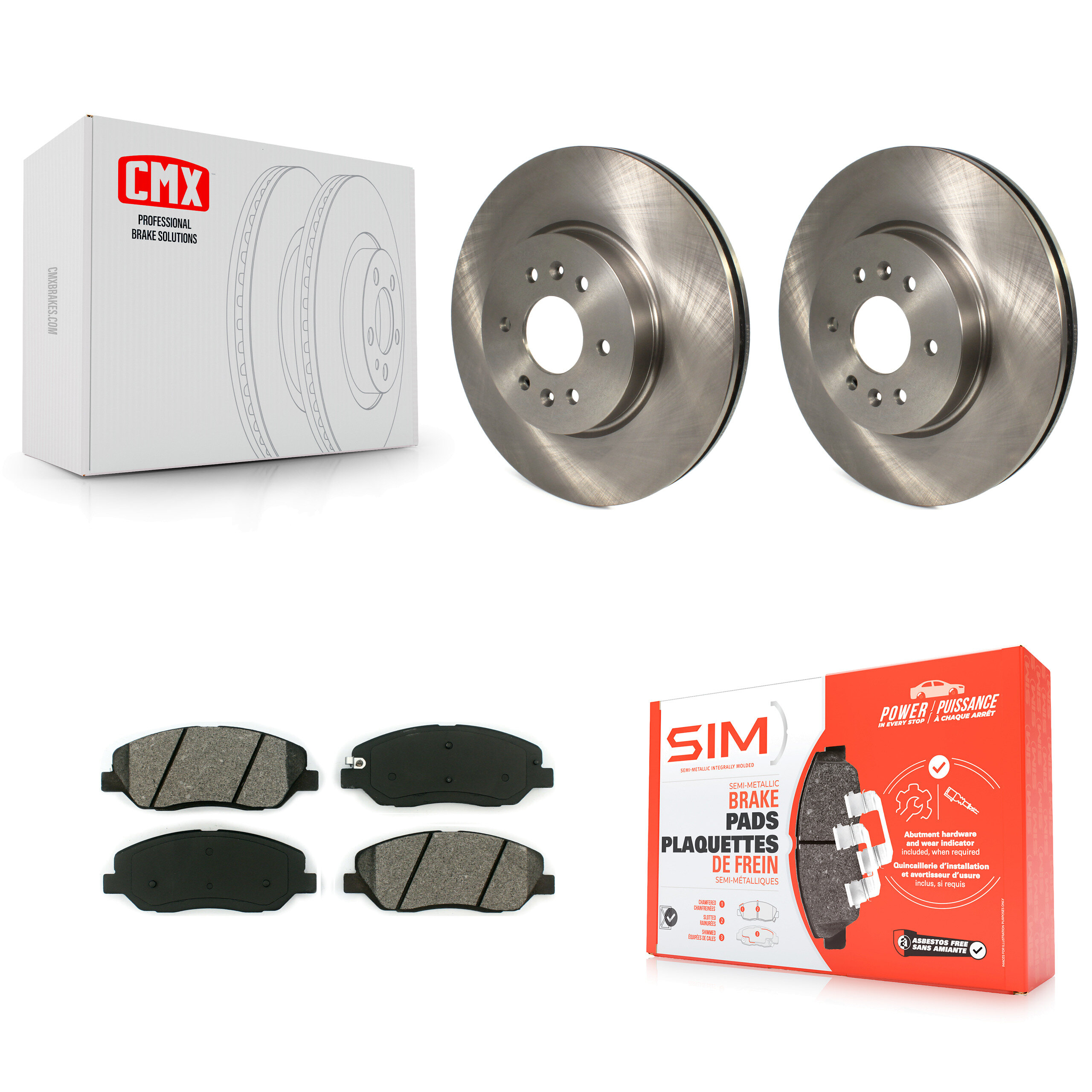Transit Auto - K8S-100580 - Front Disc Brake Kits