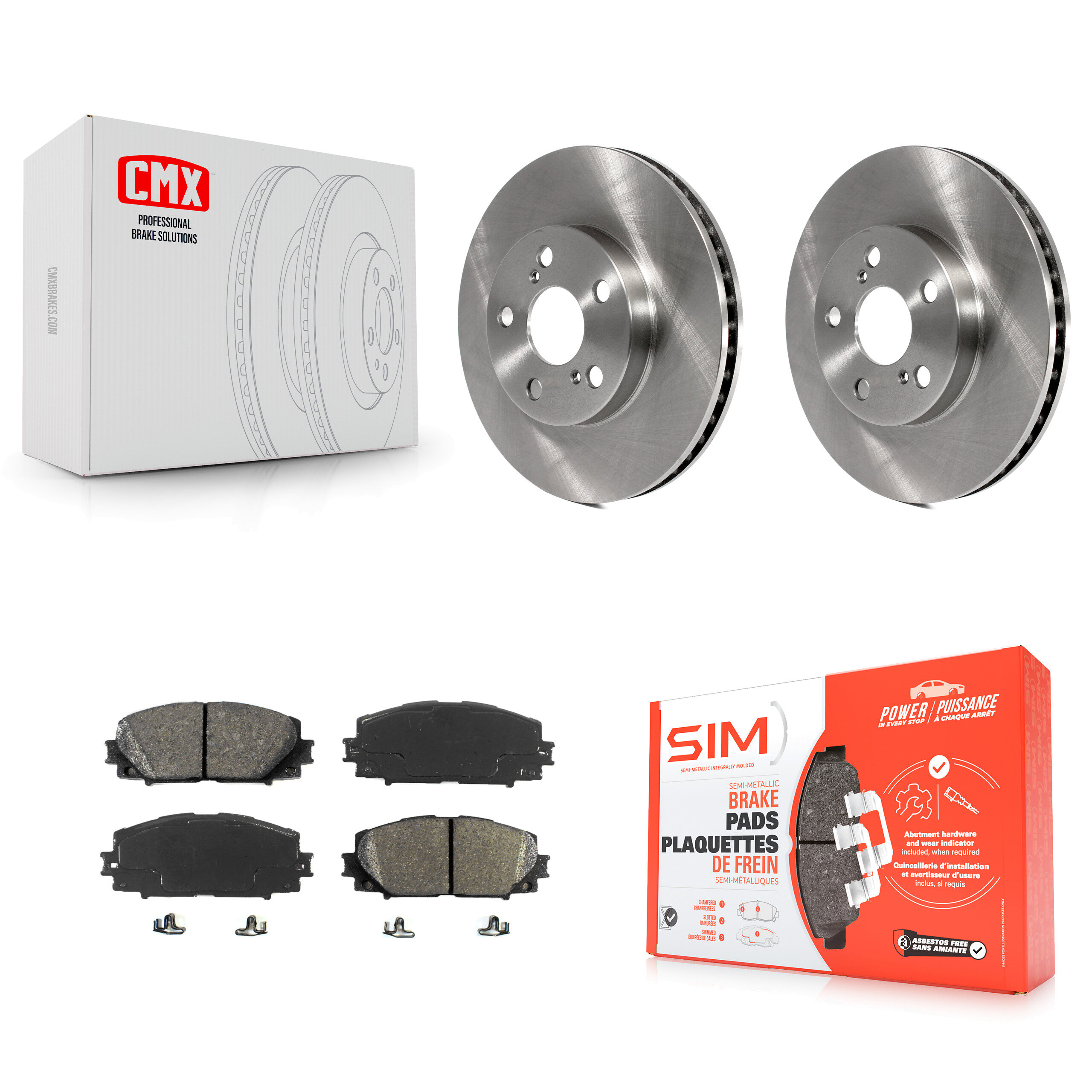 Transit Auto - K8S-100584 - Front Disc Brake Kits