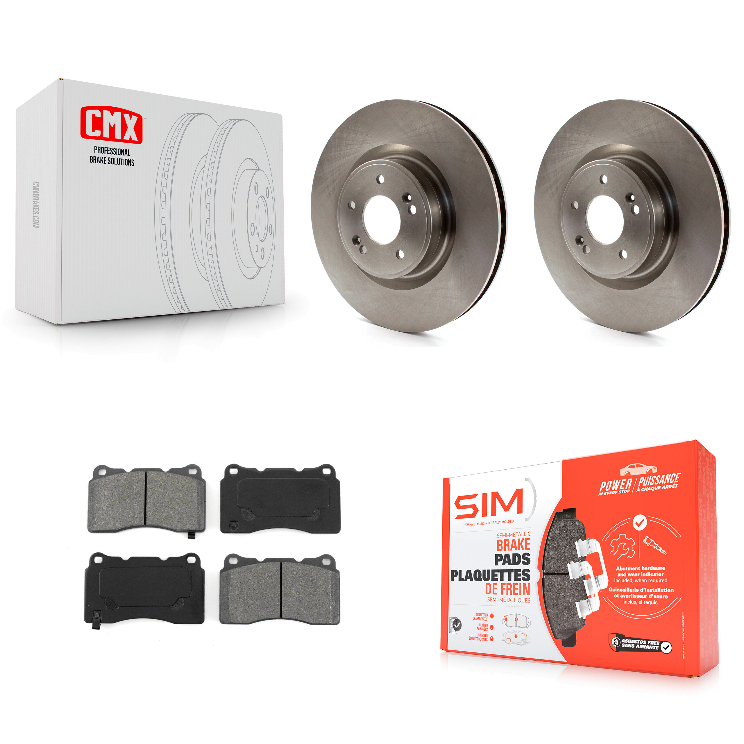 Transit Auto - K8S-100589 - Front Disc Brake Kits
