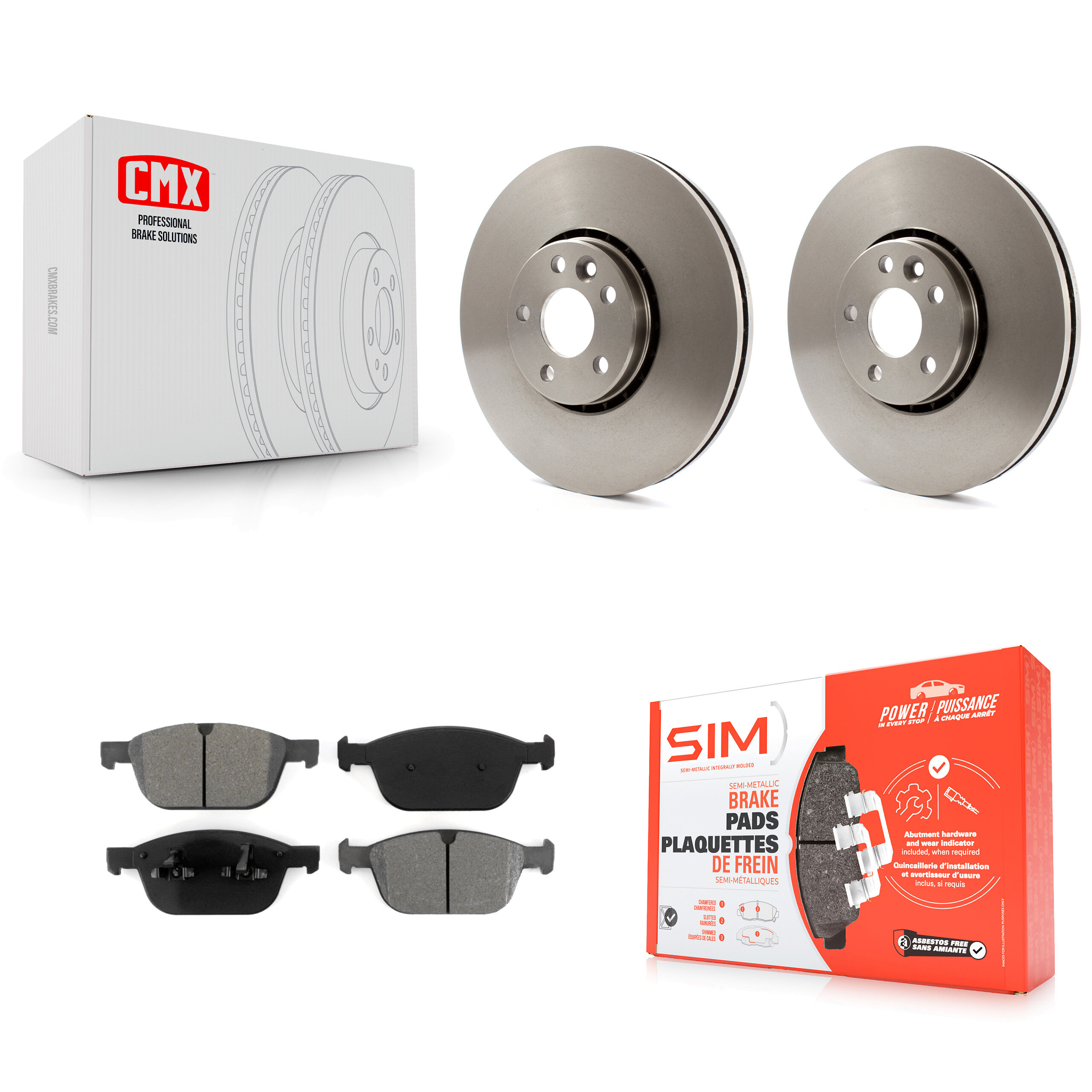 Transit Auto - K8S-100591 - Front Disc Brake Kits