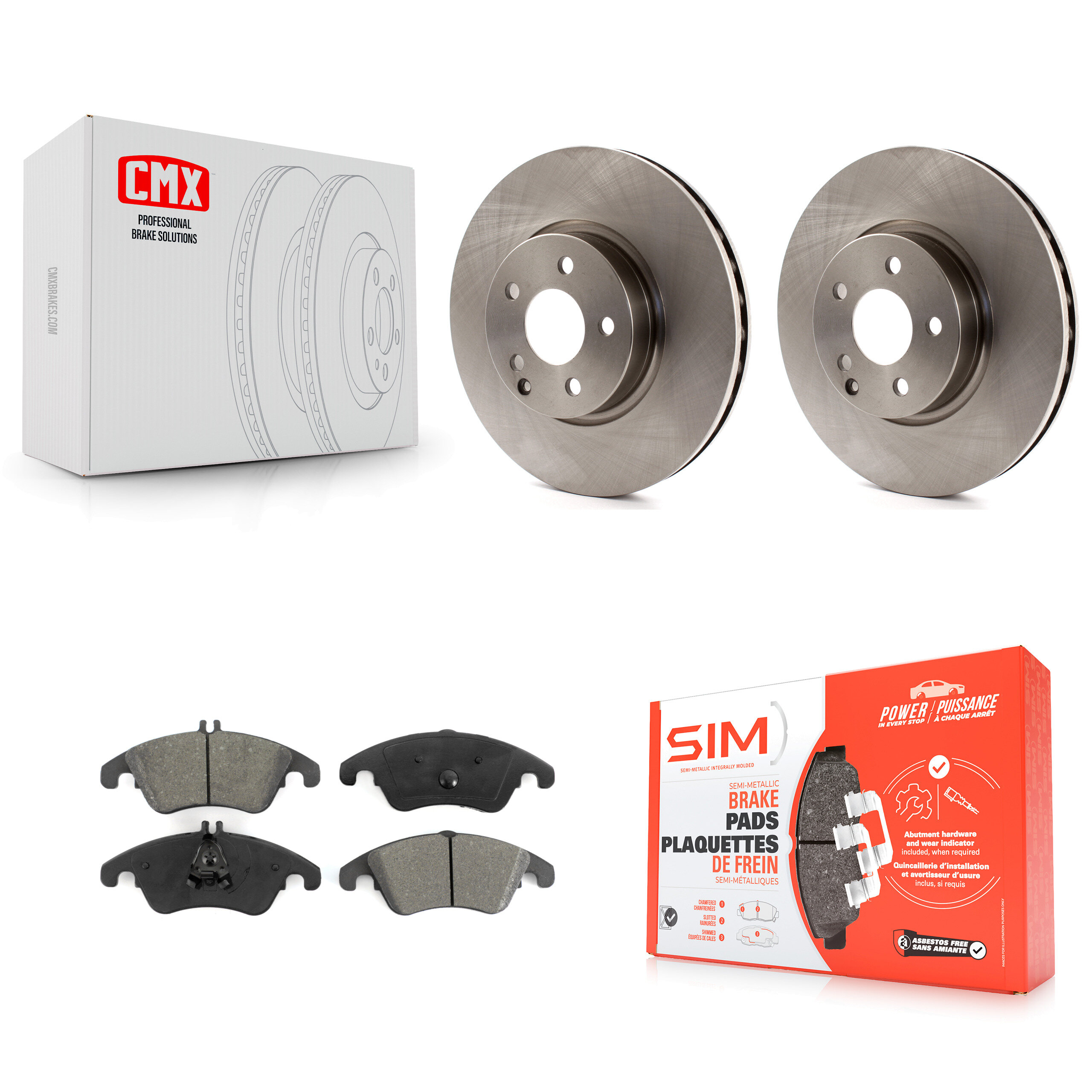 Transit Auto - K8S-100596 - Front Disc Brake Kits
