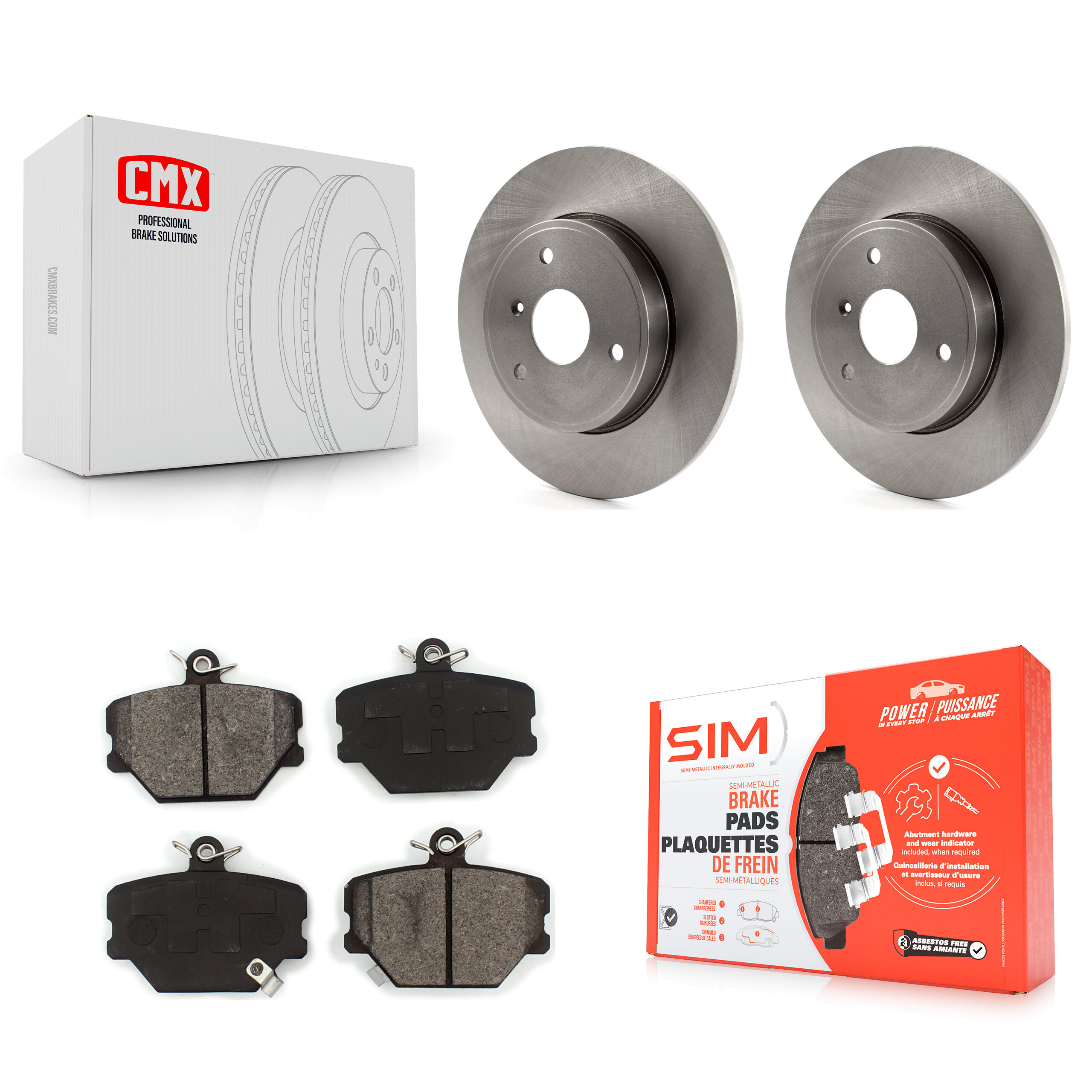 Transit Auto - K8S-100597 - Front Disc Brake Kits