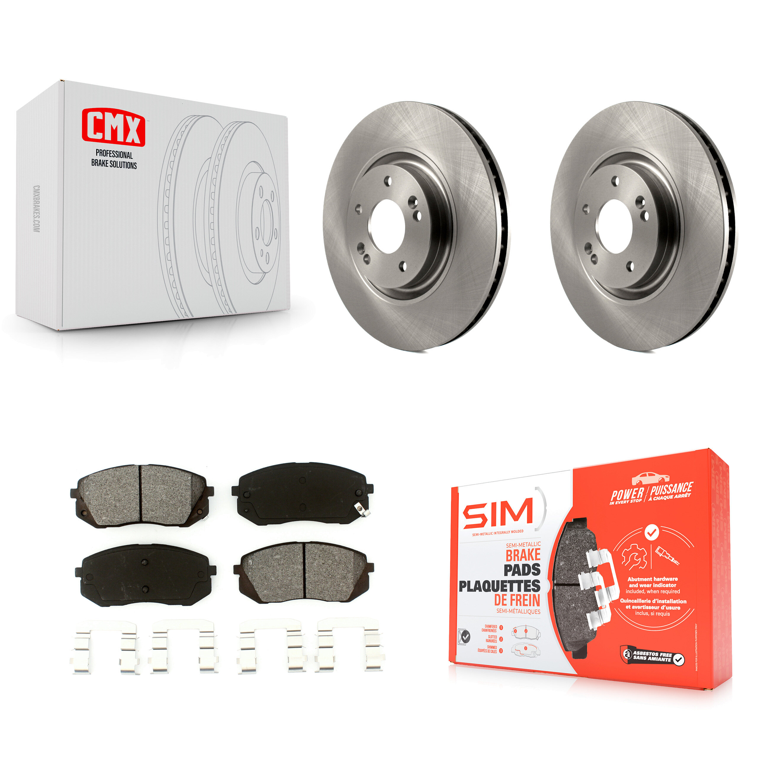 Transit Auto - K8S-100607 - Front Disc Brake Kits