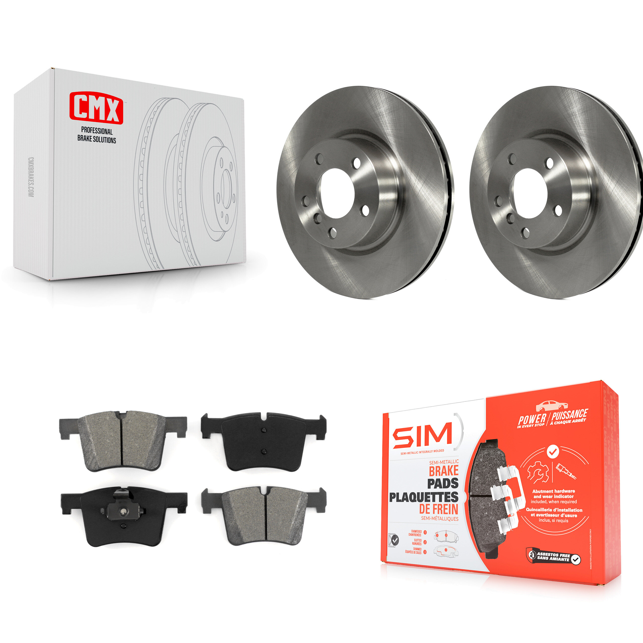 Transit Auto - K8S-100610 - Front Disc Brake Kits