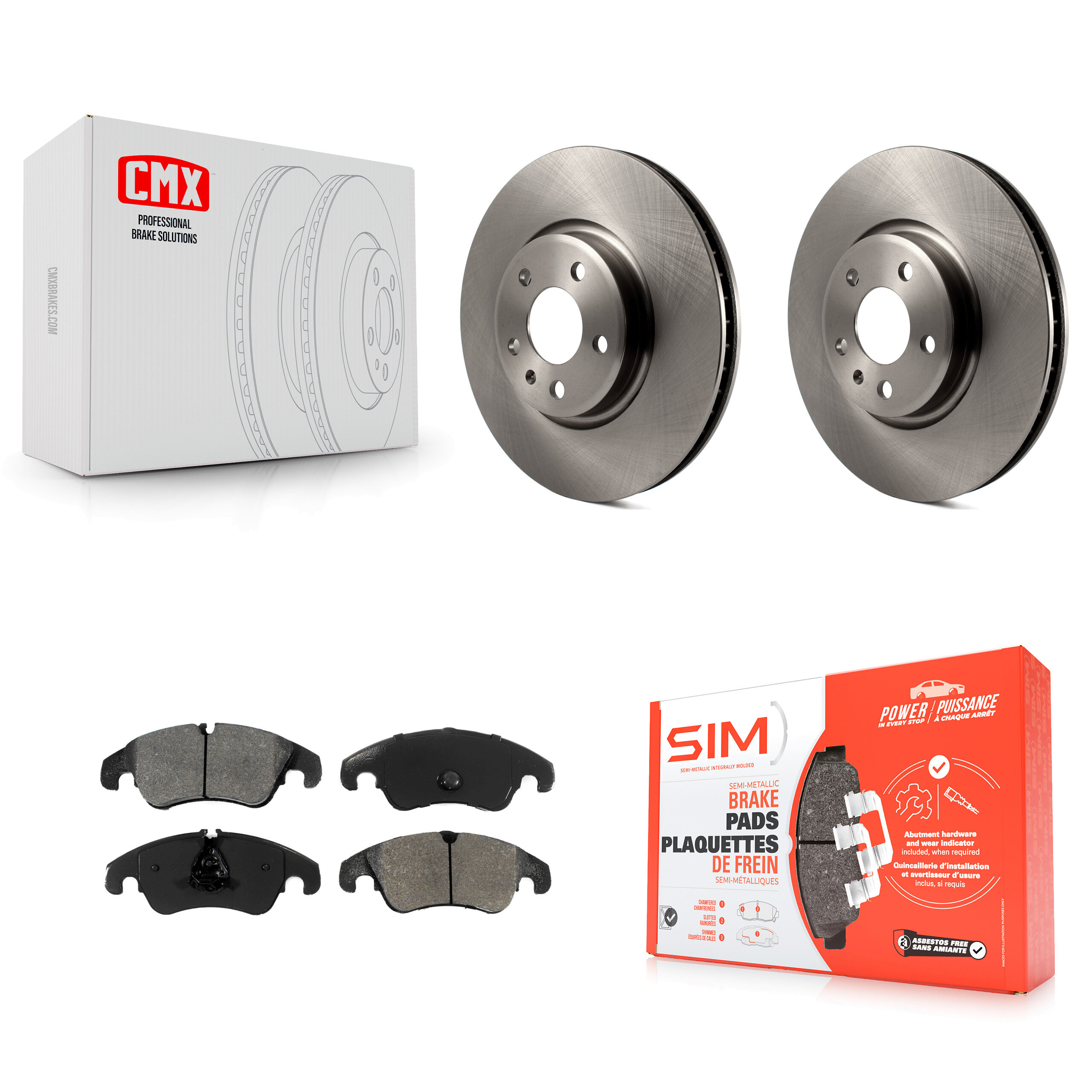 Transit Auto - K8S-100615 - Front Disc Brake Kits