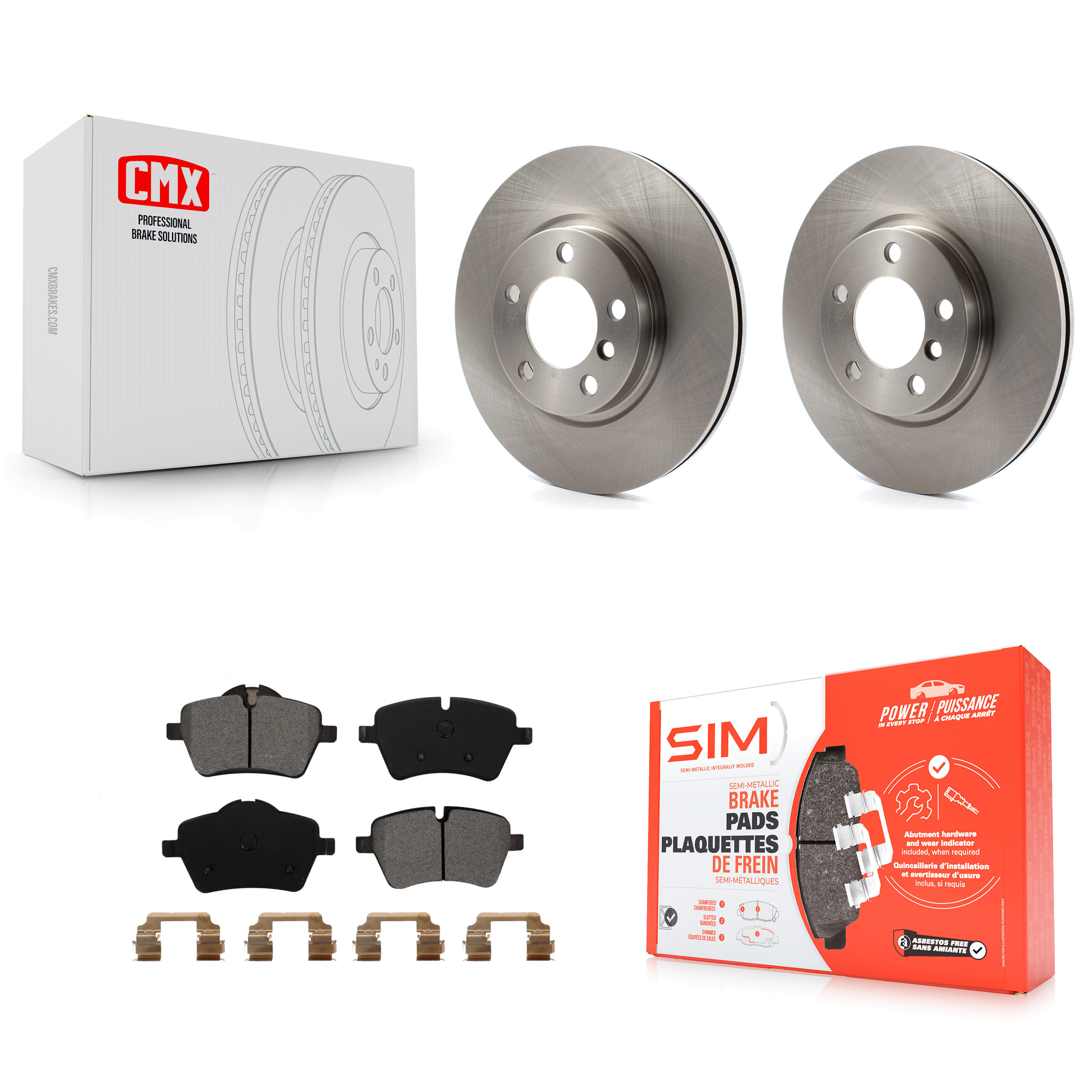 Transit Auto - K8S-100621 - Front Disc Brake Kits