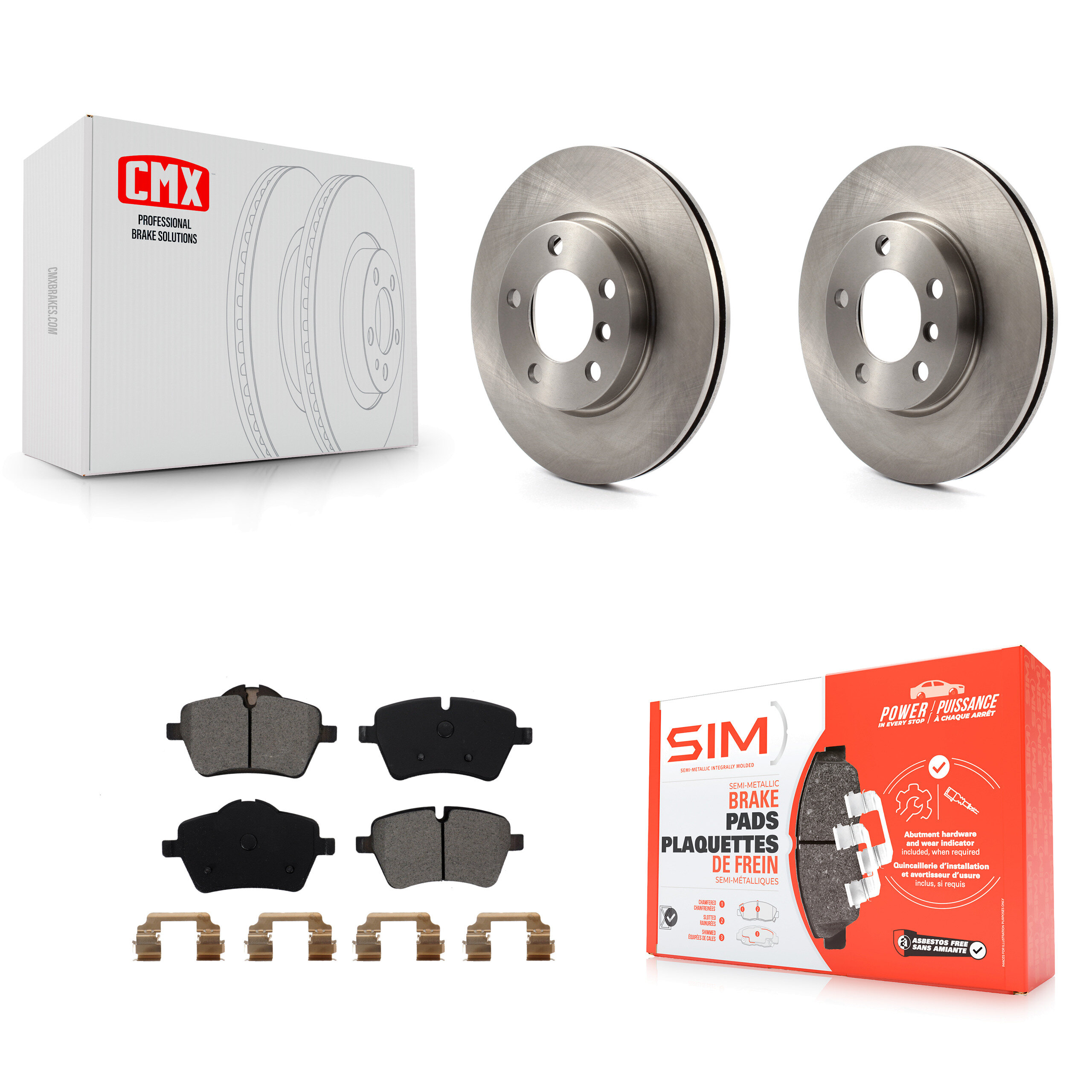 Transit Auto - K8S-100622 - Front Disc Brake Kits