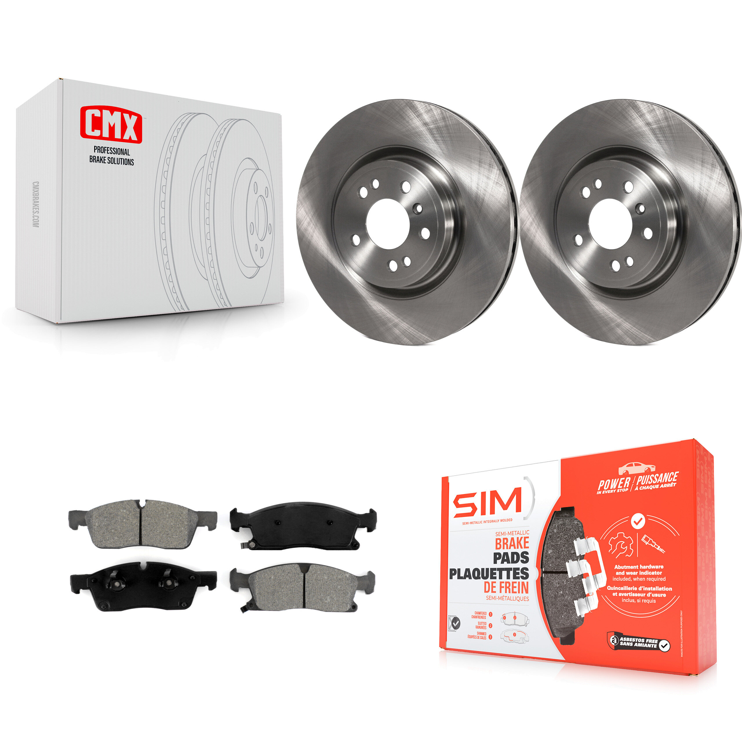 Transit Auto - K8S-100629 - Front Disc Brake Kits