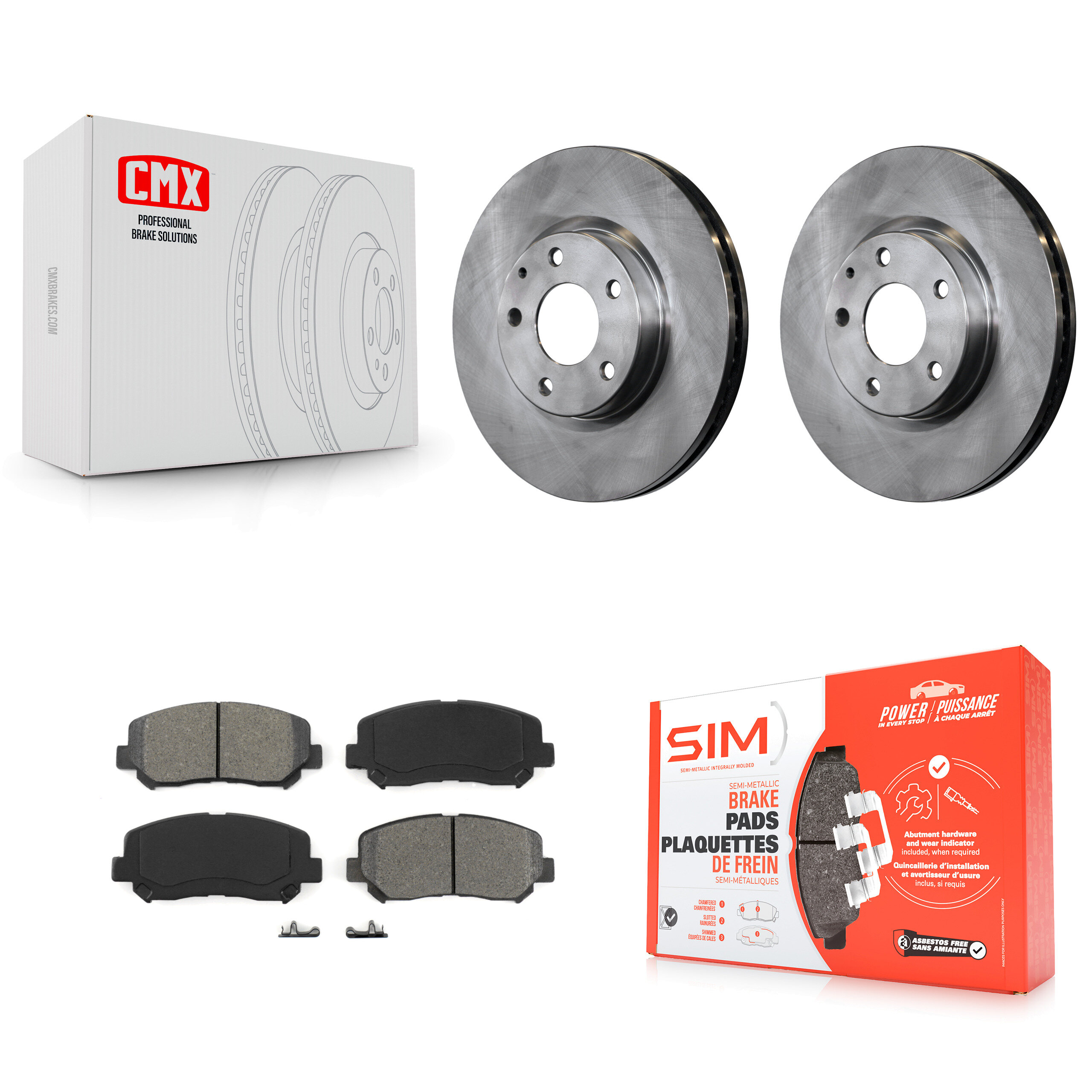 Transit Auto - K8S-100635 - Front Disc Brake Kits