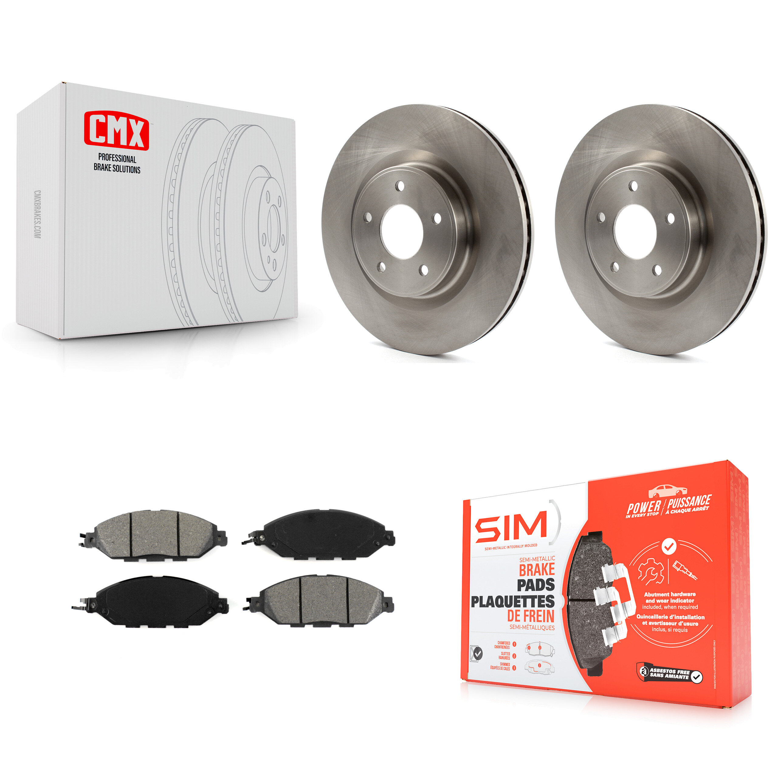 Transit Auto - K8S-100644 - Front Disc Brake Kits