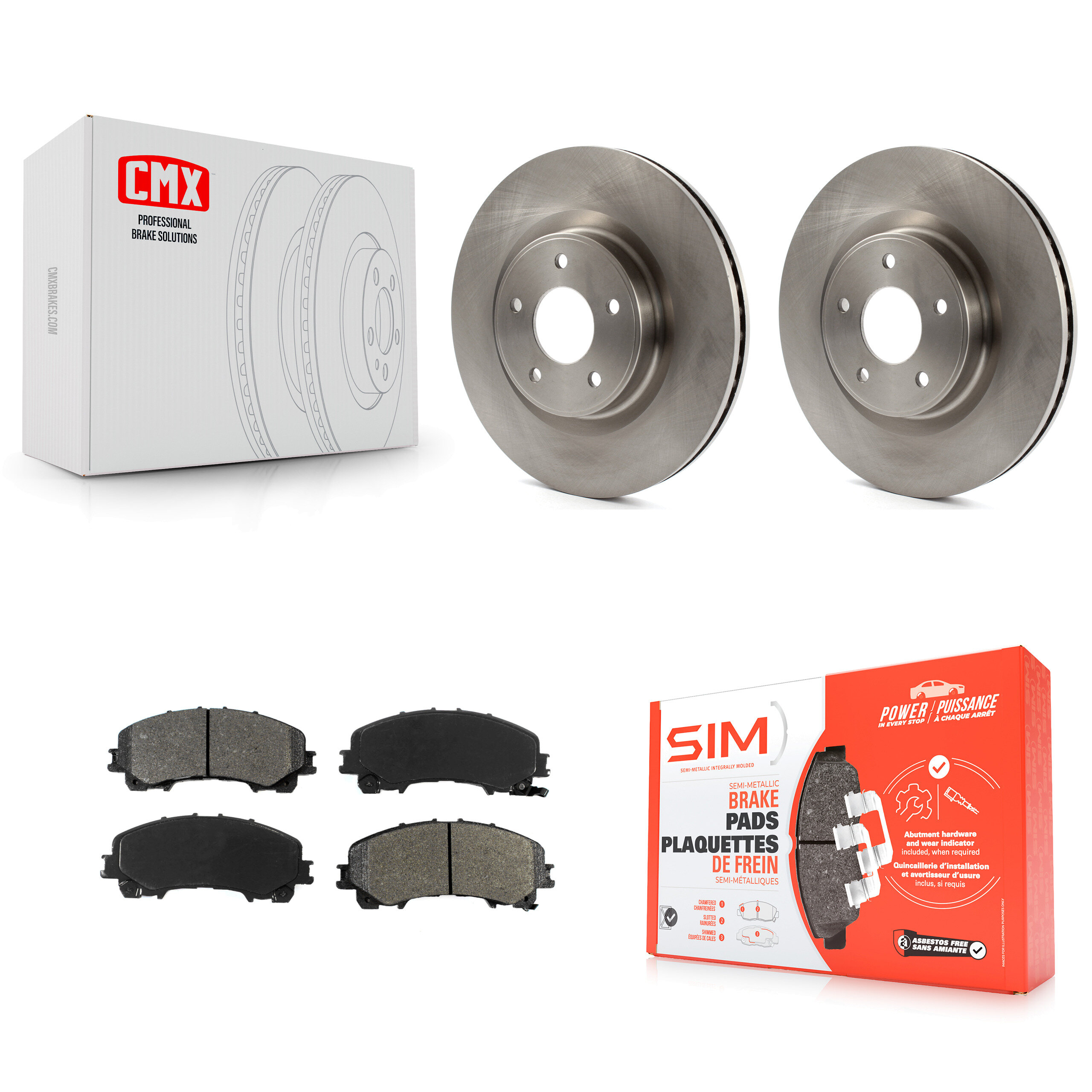 Transit Auto - K8S-100645 - Front Disc Brake Kits