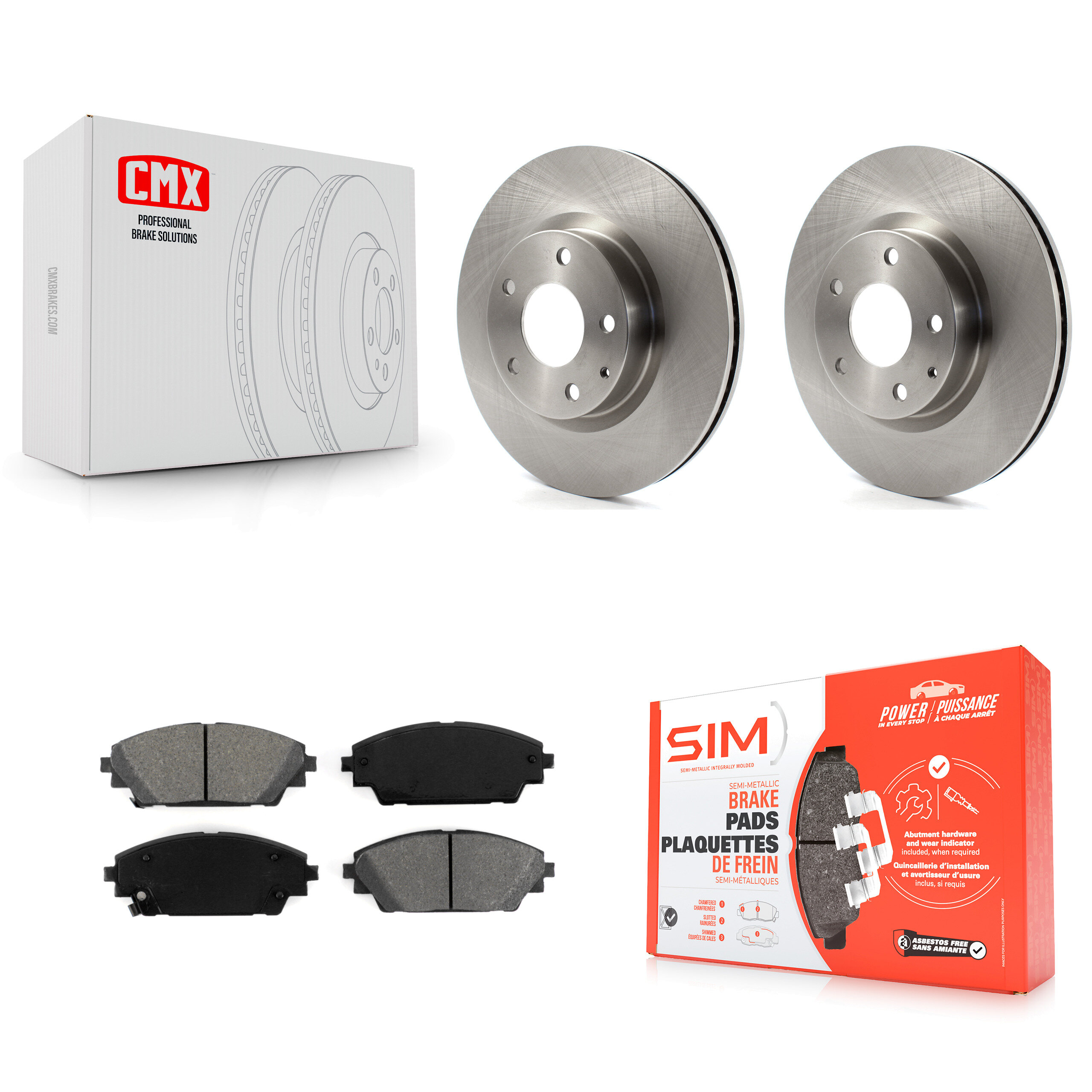 Transit Auto - K8S-100651 - Front Disc Brake Kits