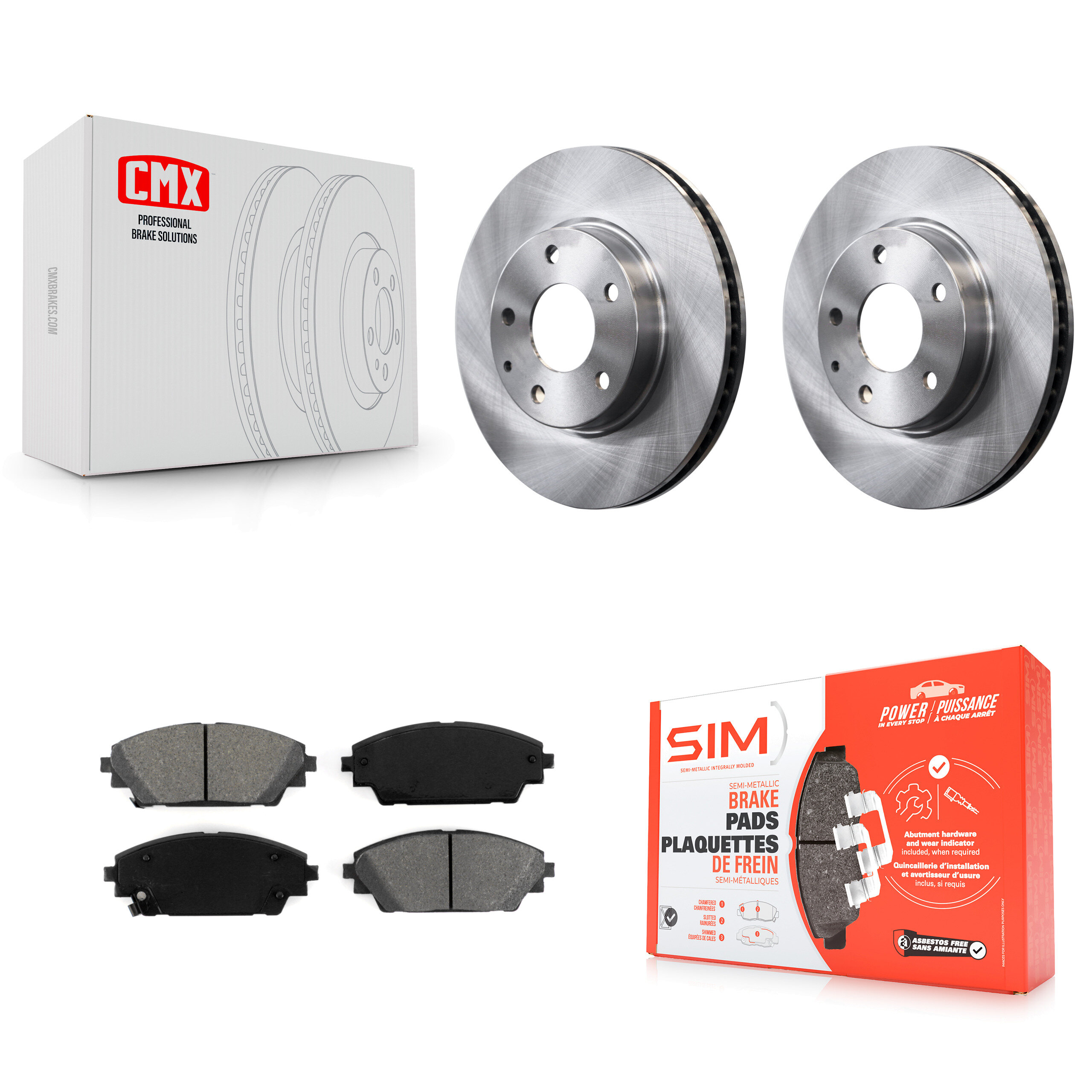 Transit Auto - K8S-100654 - Front Disc Brake Kits
