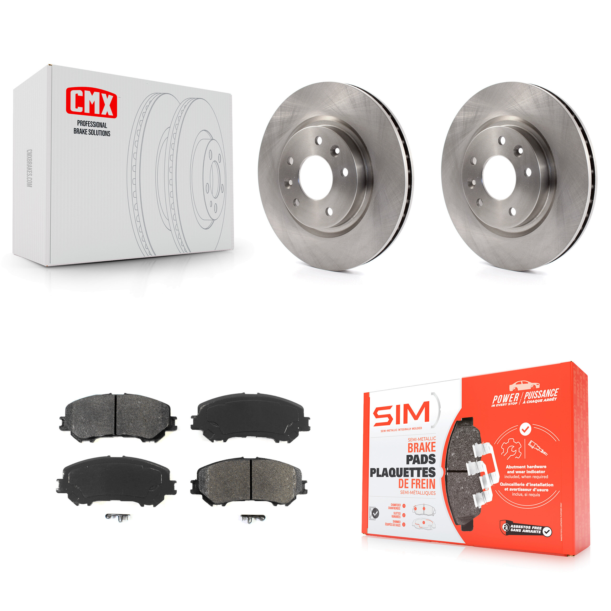 Transit Auto - K8S-100659 - Front Disc Brake Kits
