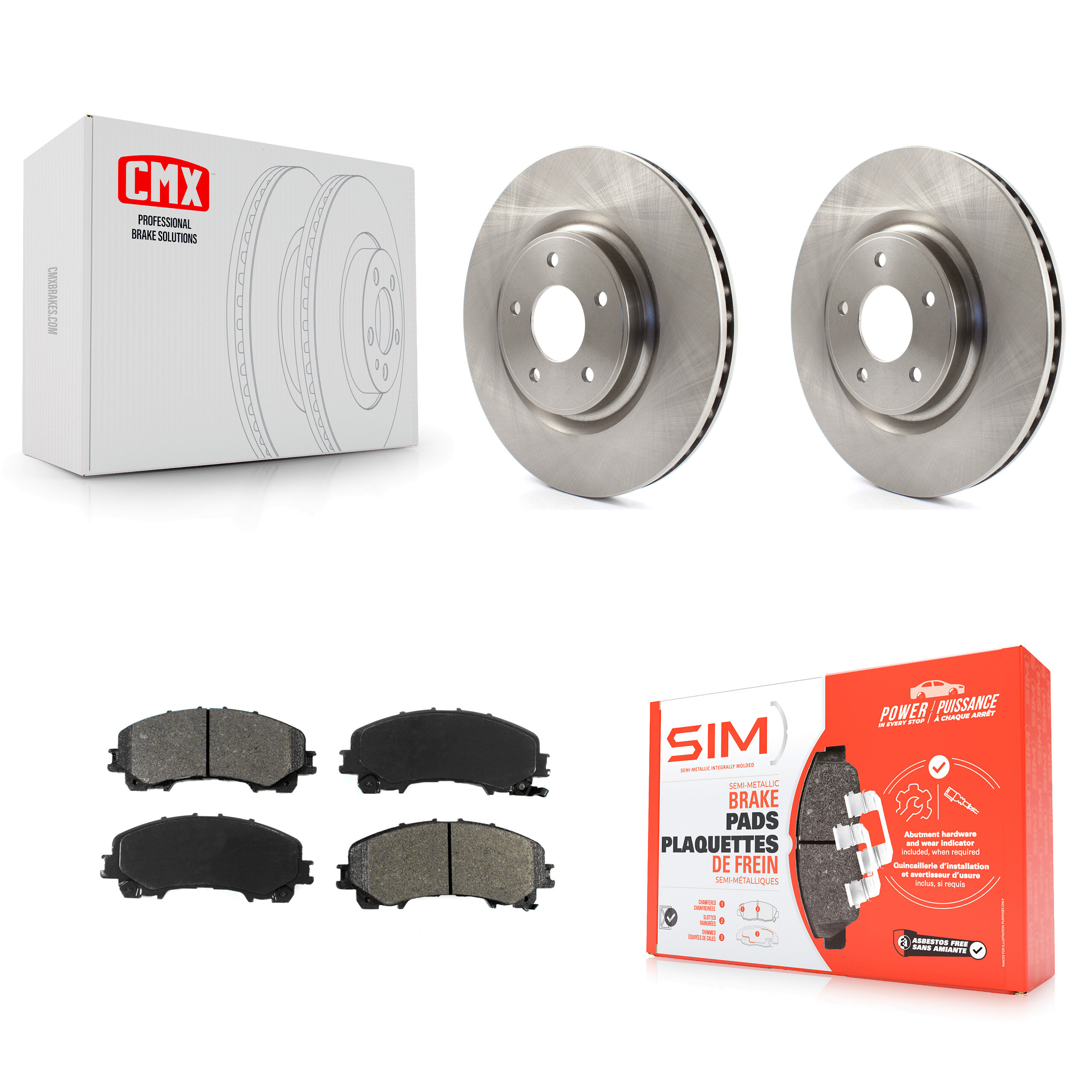 Transit Auto - K8S-100660 - Front Disc Brake Kits