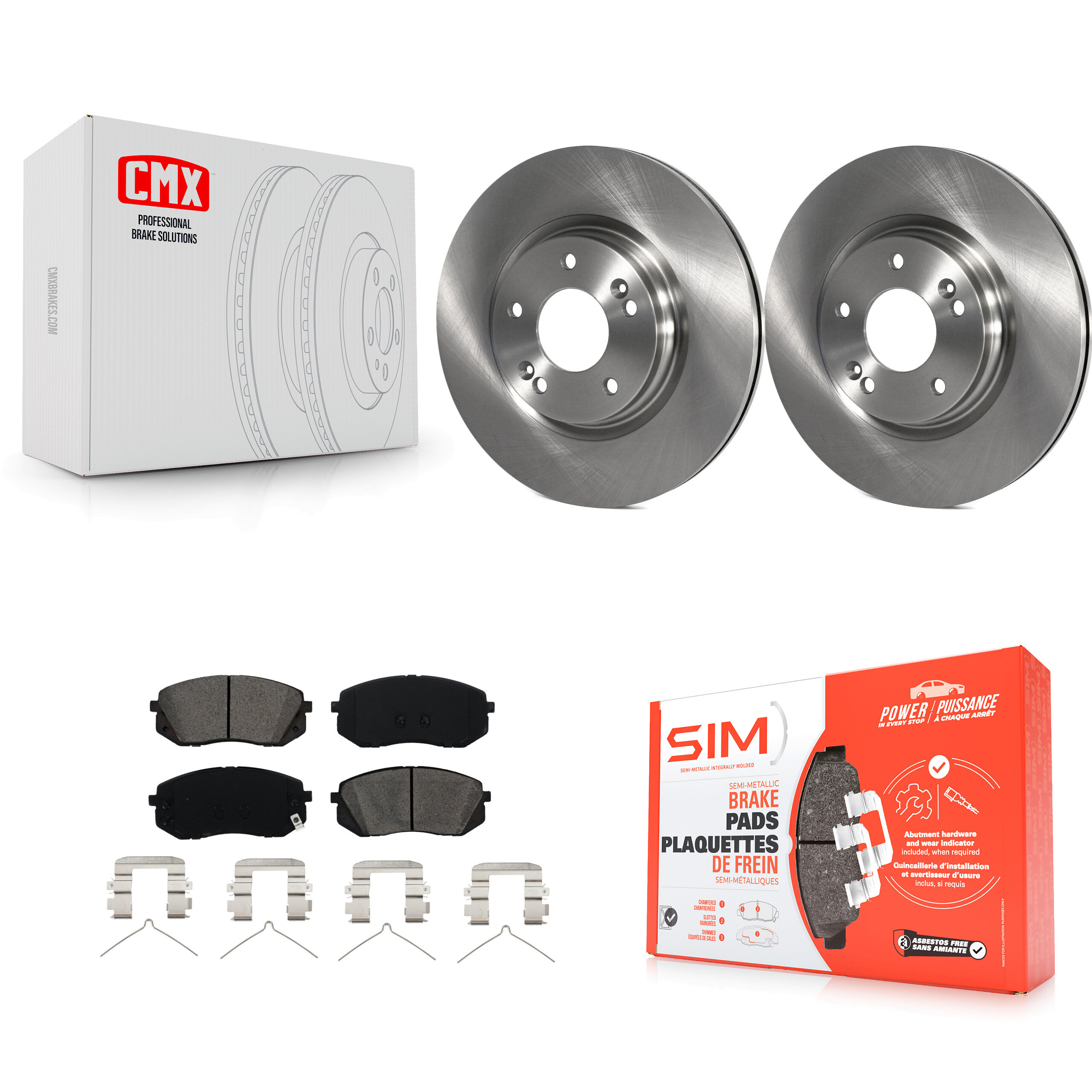 Transit Auto - K8S-100666 - Front Disc Brake Kits