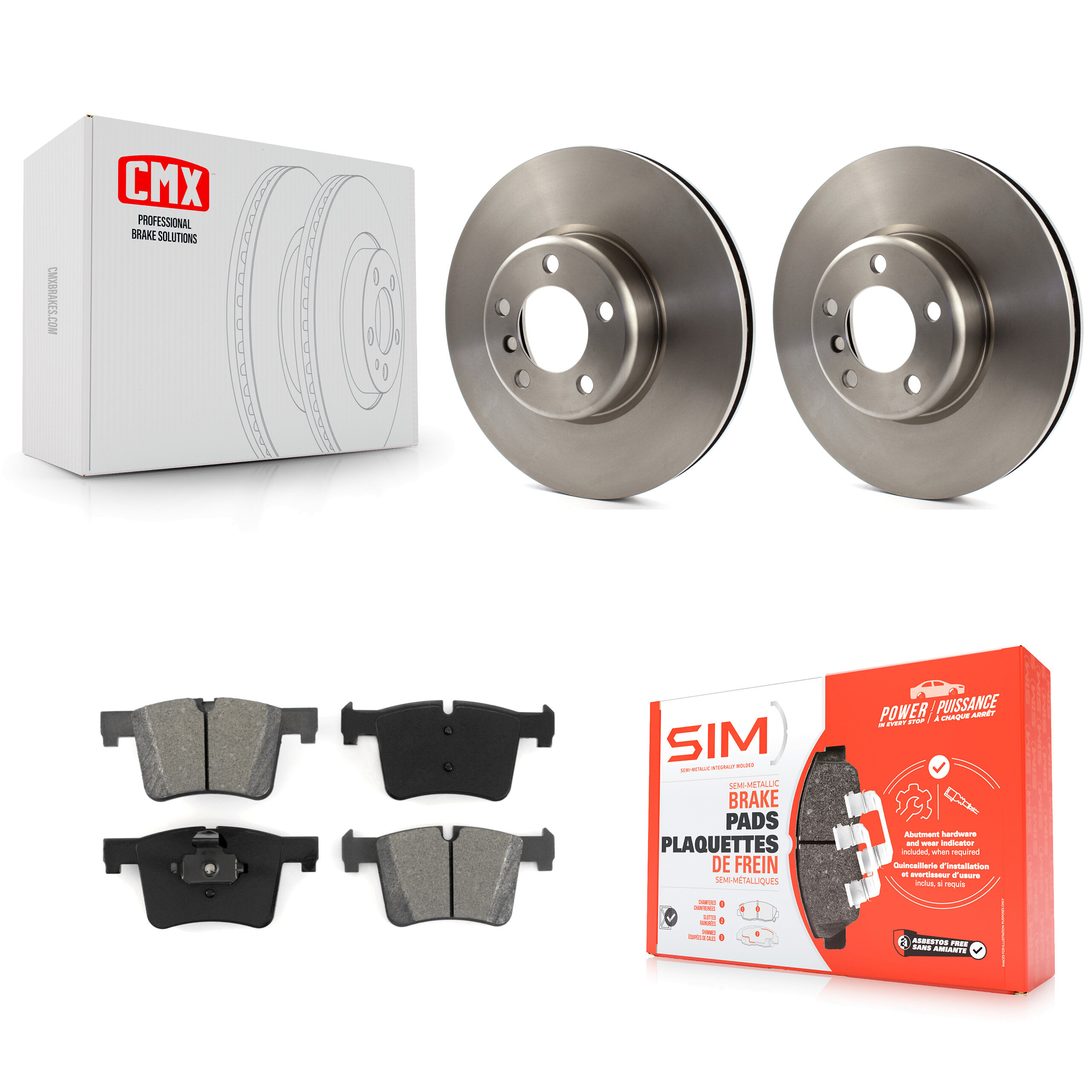 Transit Auto - K8S-100675 - Front Disc Brake Kits