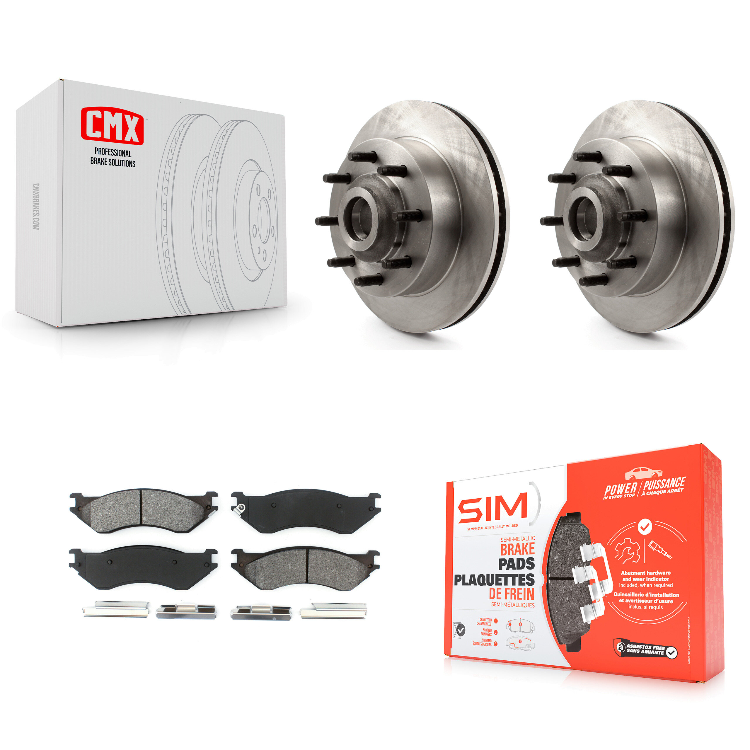 Transit Auto - K8S-100743 - Front Disc Brake Kits