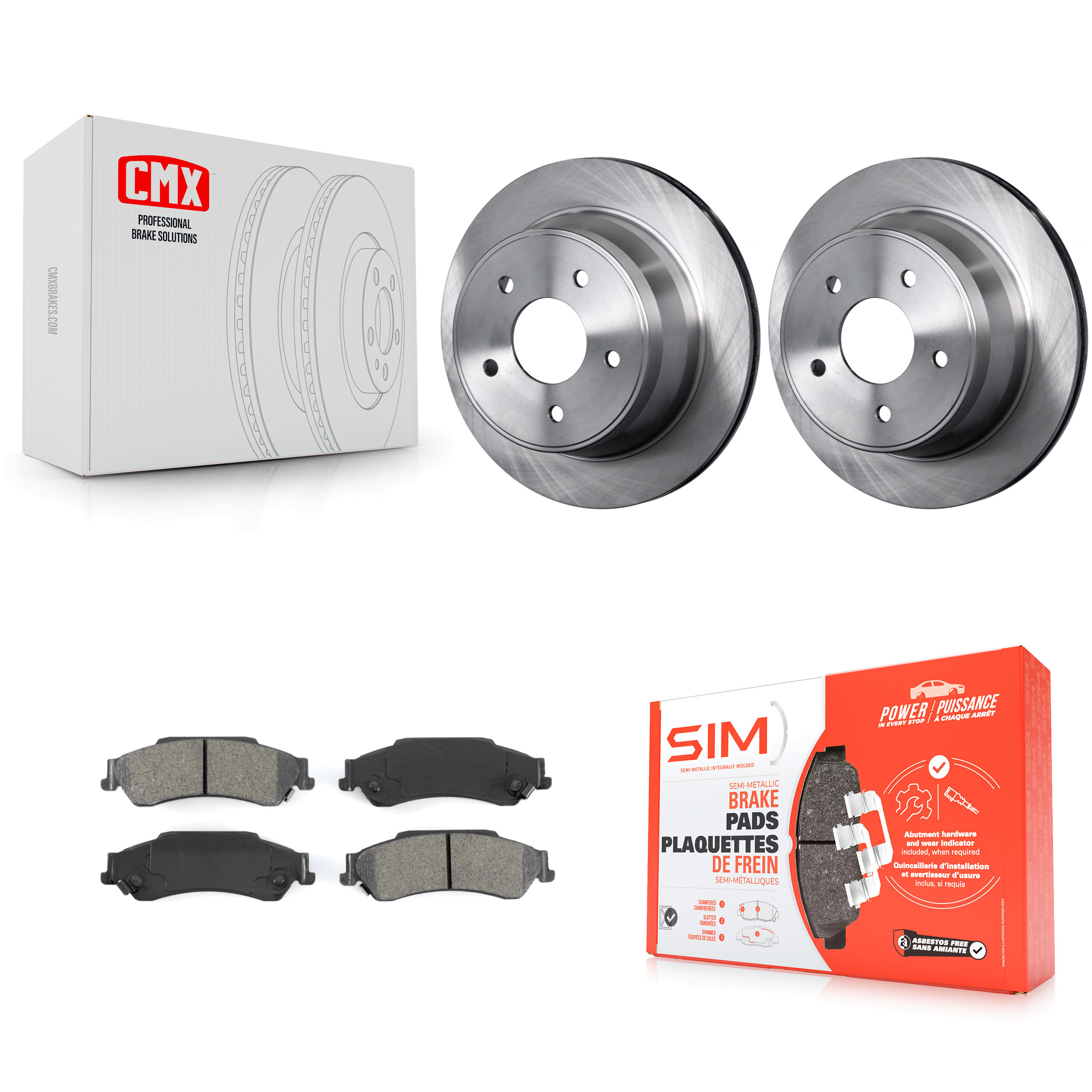 Transit Auto - K8S-101515 - Rear Disc Brake Kits