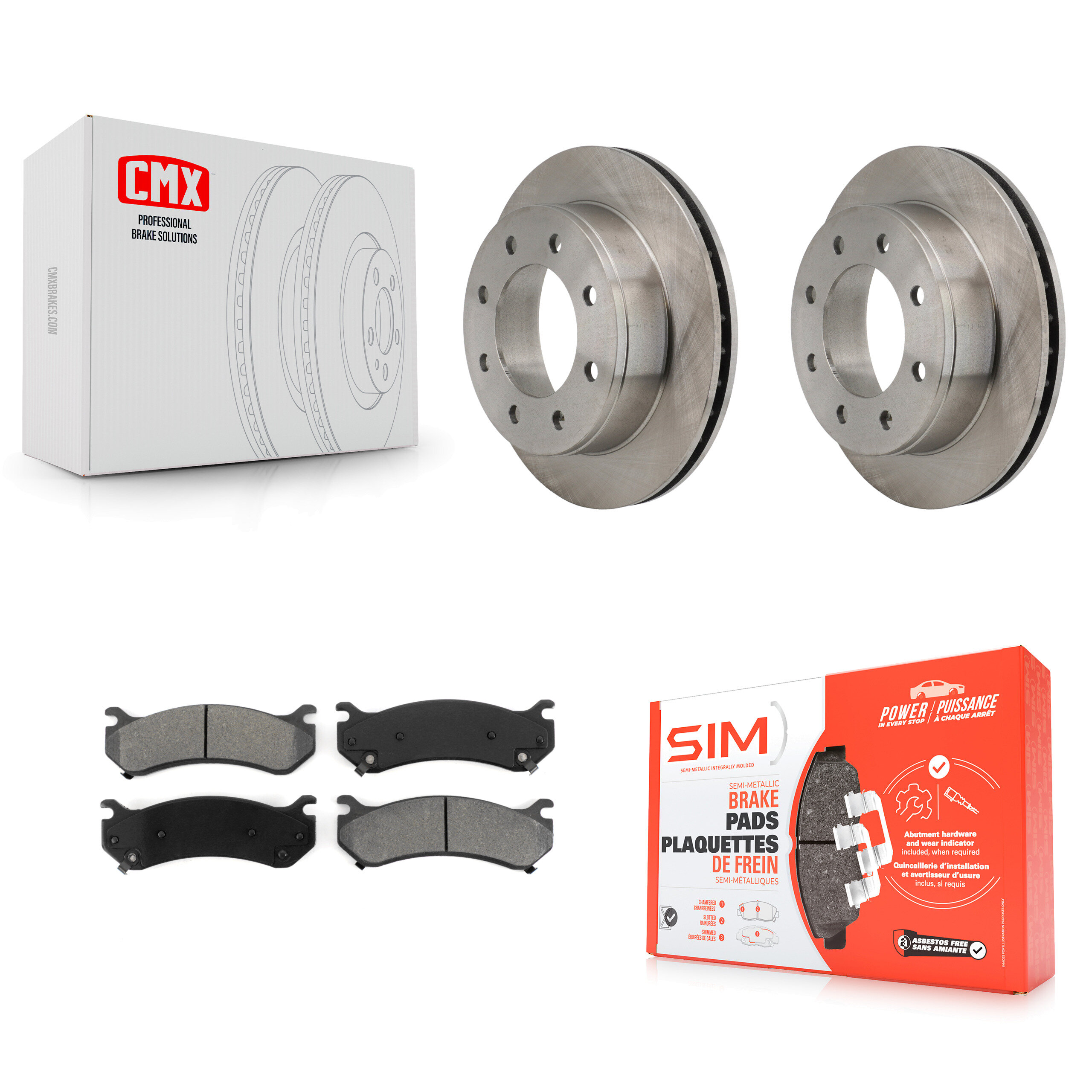 Transit Auto - K8S-101522 - Rear Disc Brake Kits