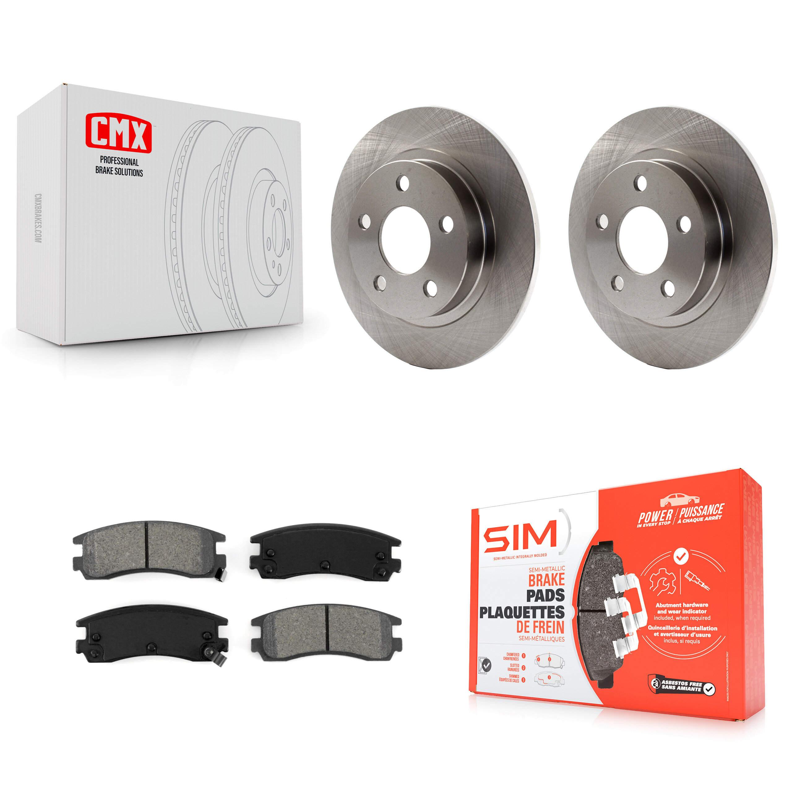 Transit Auto - K8S-101524 - Rear Disc Brake Kits