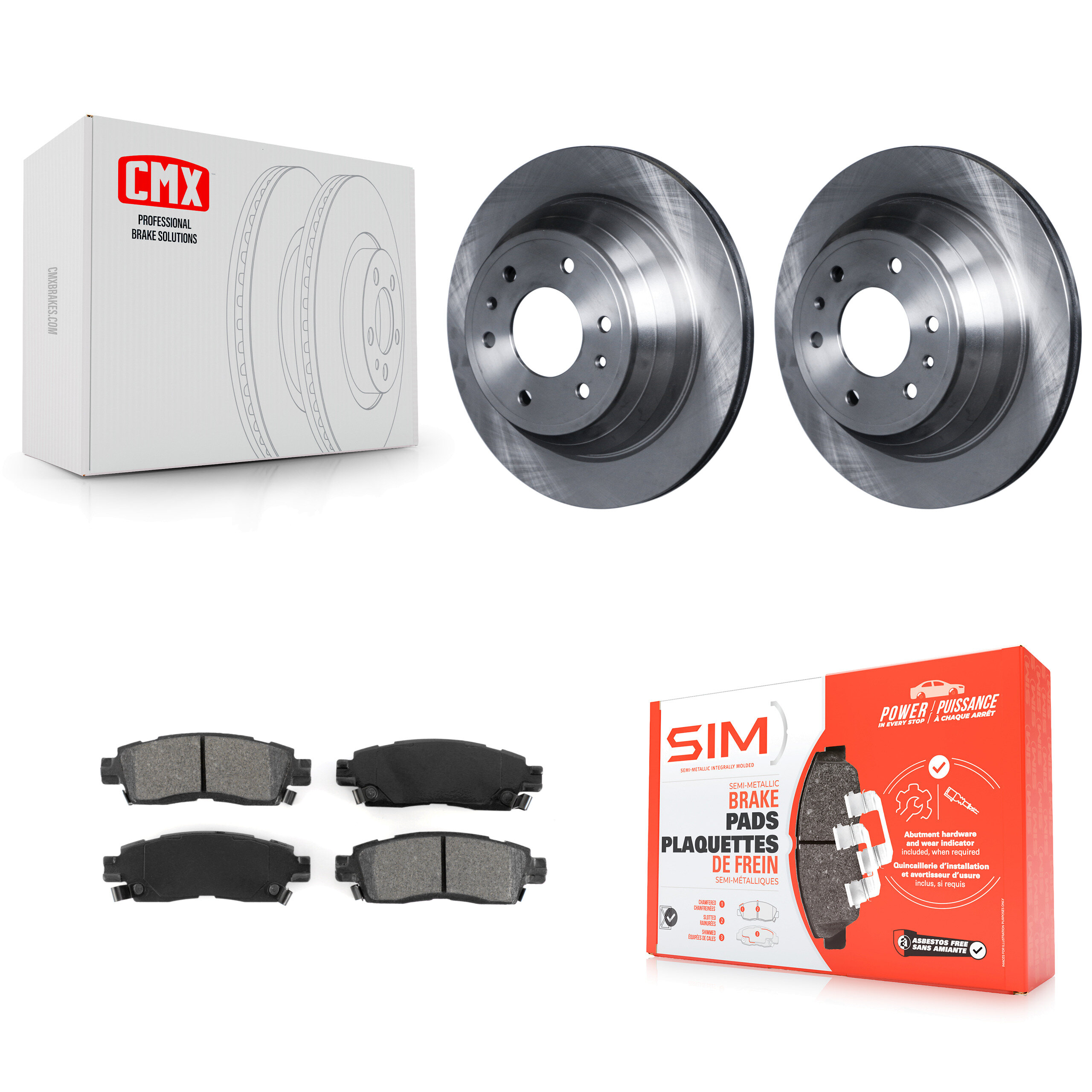 Transit Auto - K8S-101534 - Rear Disc Brake Kits