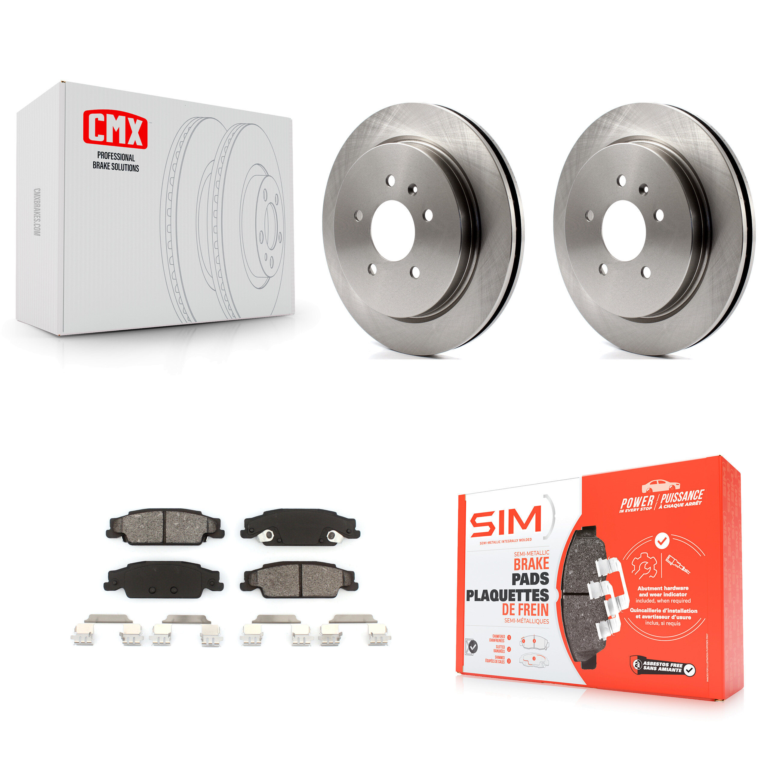 Transit Auto - K8S-101536 - Rear Disc Brake Kits