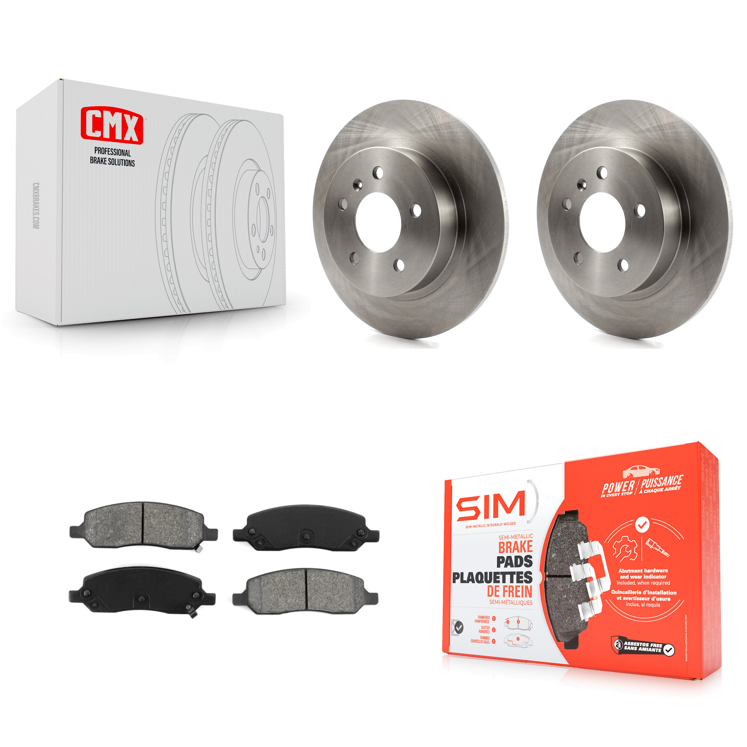 Transit Auto - K8S-101548 - Rear Disc Brake Kits